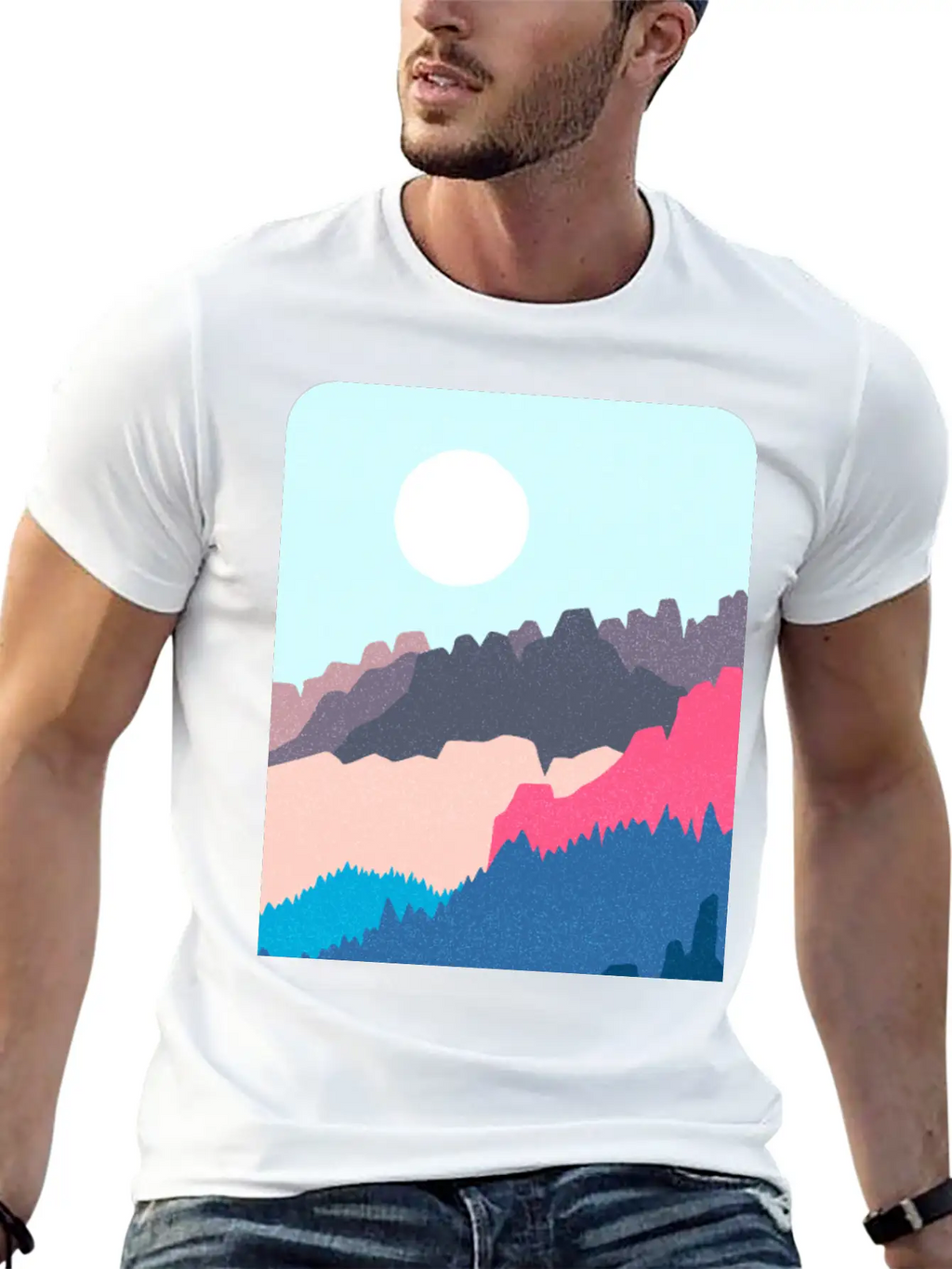Forest Unisex Short Sleeve Soft Cotton T-Shirt – Casual Everyday Wear