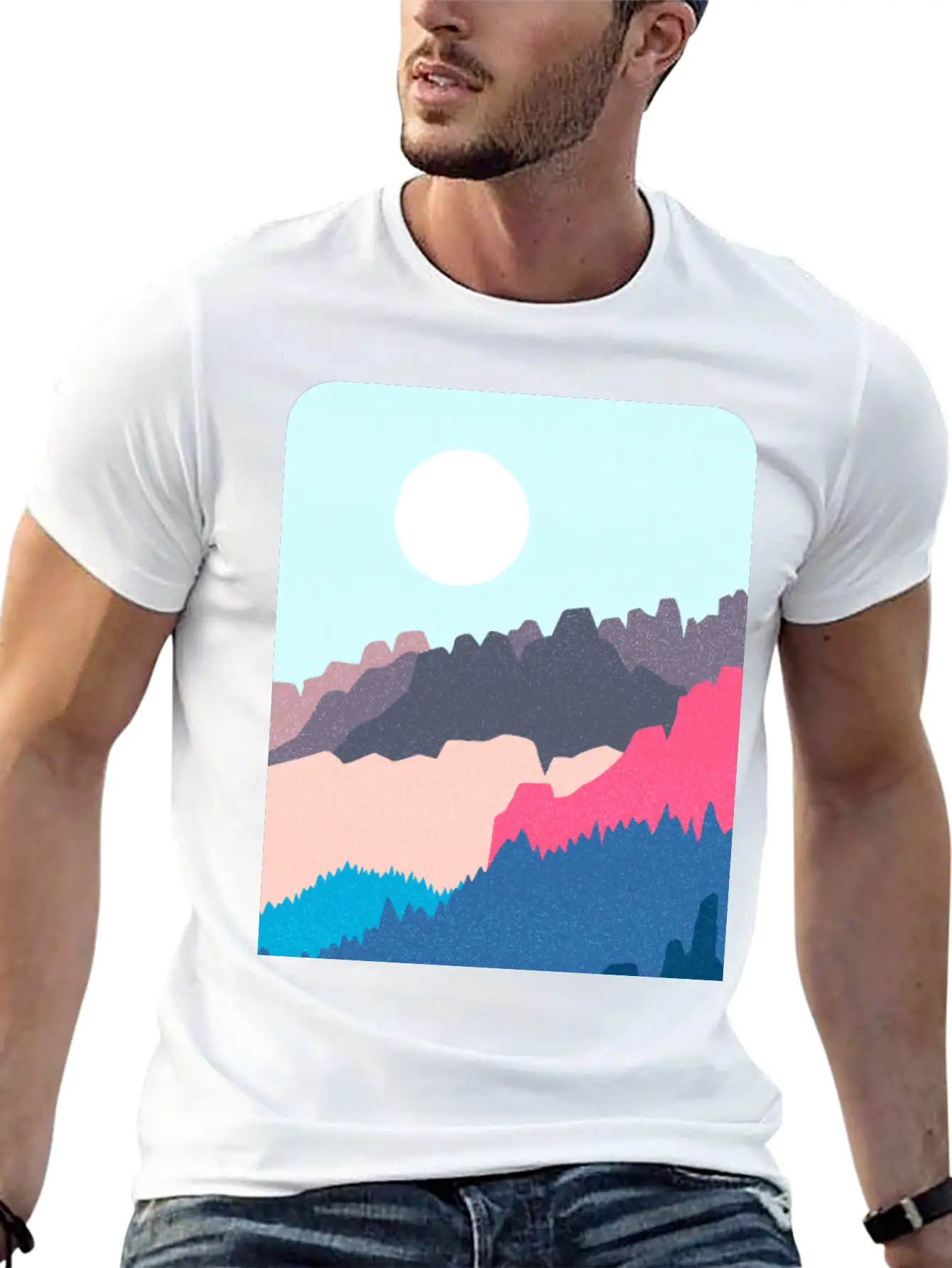 Forest Unisex Short Sleeve Soft Cotton T-Shirt – Casual Everyday Wear
