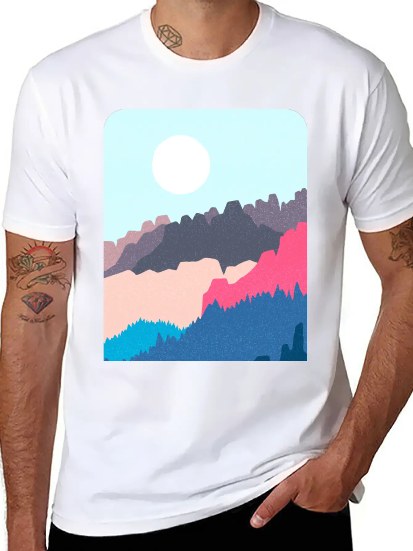 Forest Unisex Short Sleeve Soft Cotton T-Shirt – Casual Everyday Wear