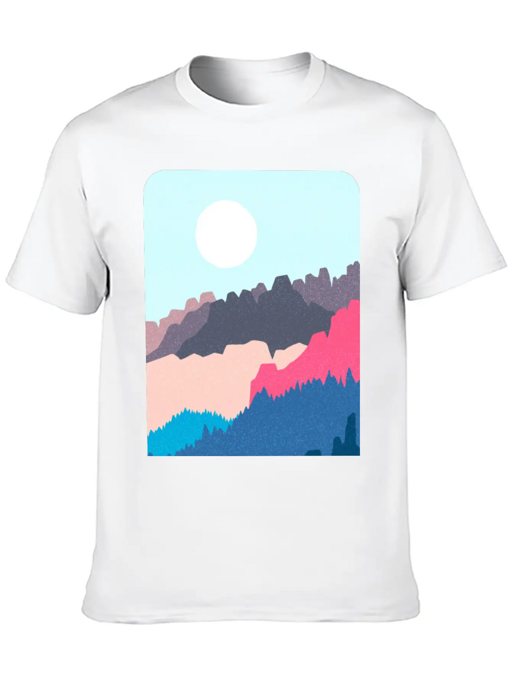 Forest Unisex Short Sleeve Soft Cotton T-Shirt – Casual Everyday Wear