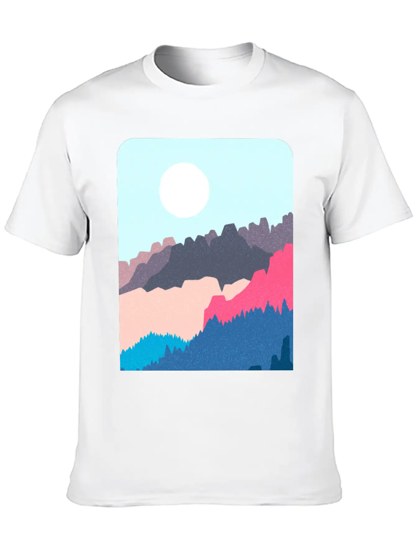 Forest Unisex Short Sleeve Soft Cotton T-Shirt – Casual Everyday Wear