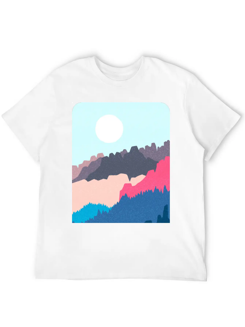 Forest Unisex Short Sleeve Soft Cotton T-Shirt – Casual Everyday Wear