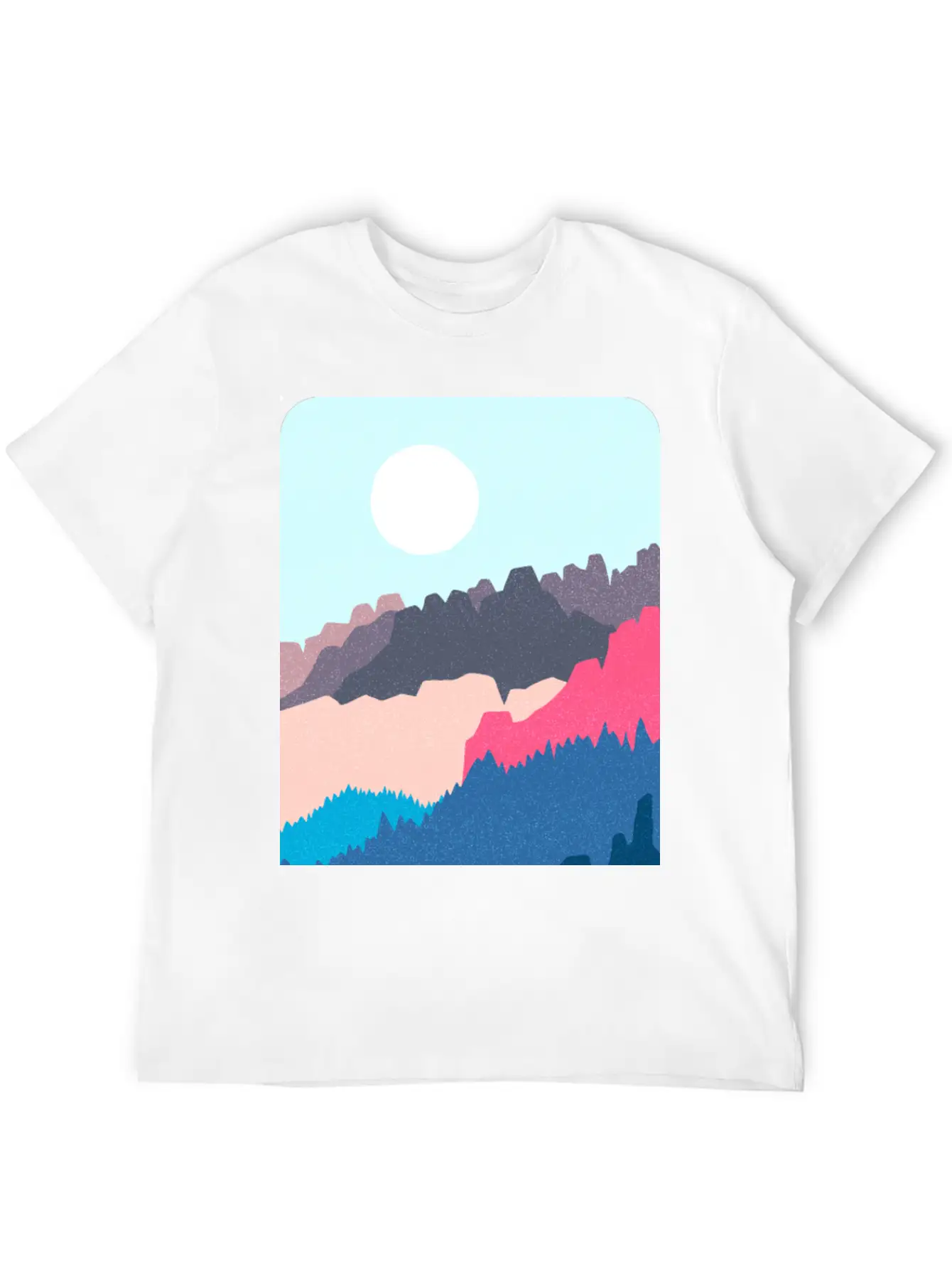 Forest Unisex Short Sleeve Soft Cotton T-Shirt – Casual Everyday Wear