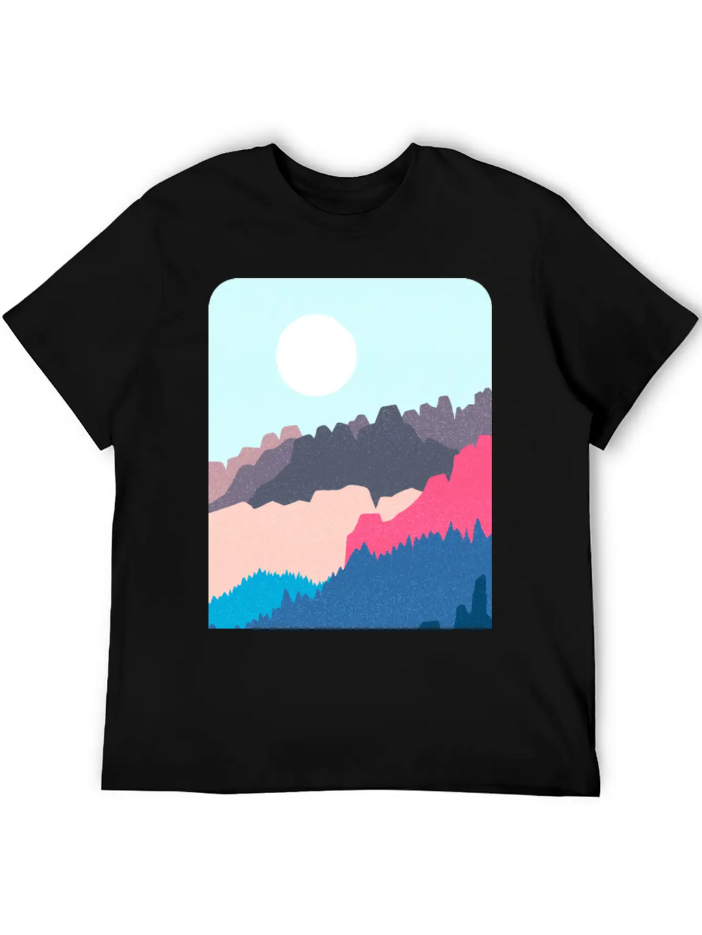 Forest Unisex Short Sleeve Soft Cotton T-Shirt – Casual Everyday Wear