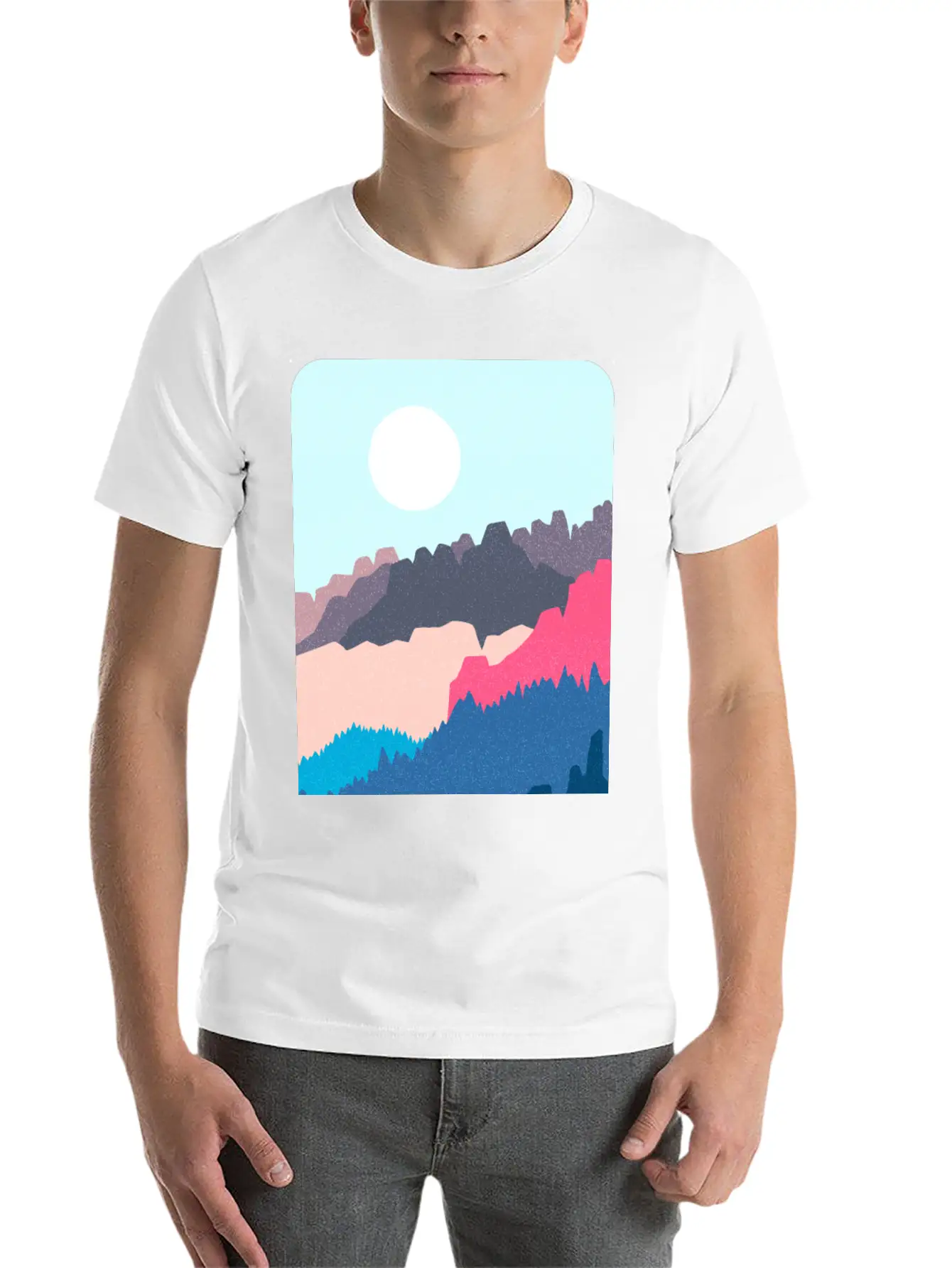 Forest Unisex Short Sleeve Soft Cotton T-Shirt – Casual Everyday Wear