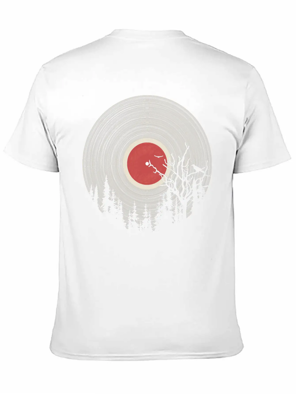 Forest Vinyl Breathable Soft Cotton T-Shirt – Timeless Casual Look