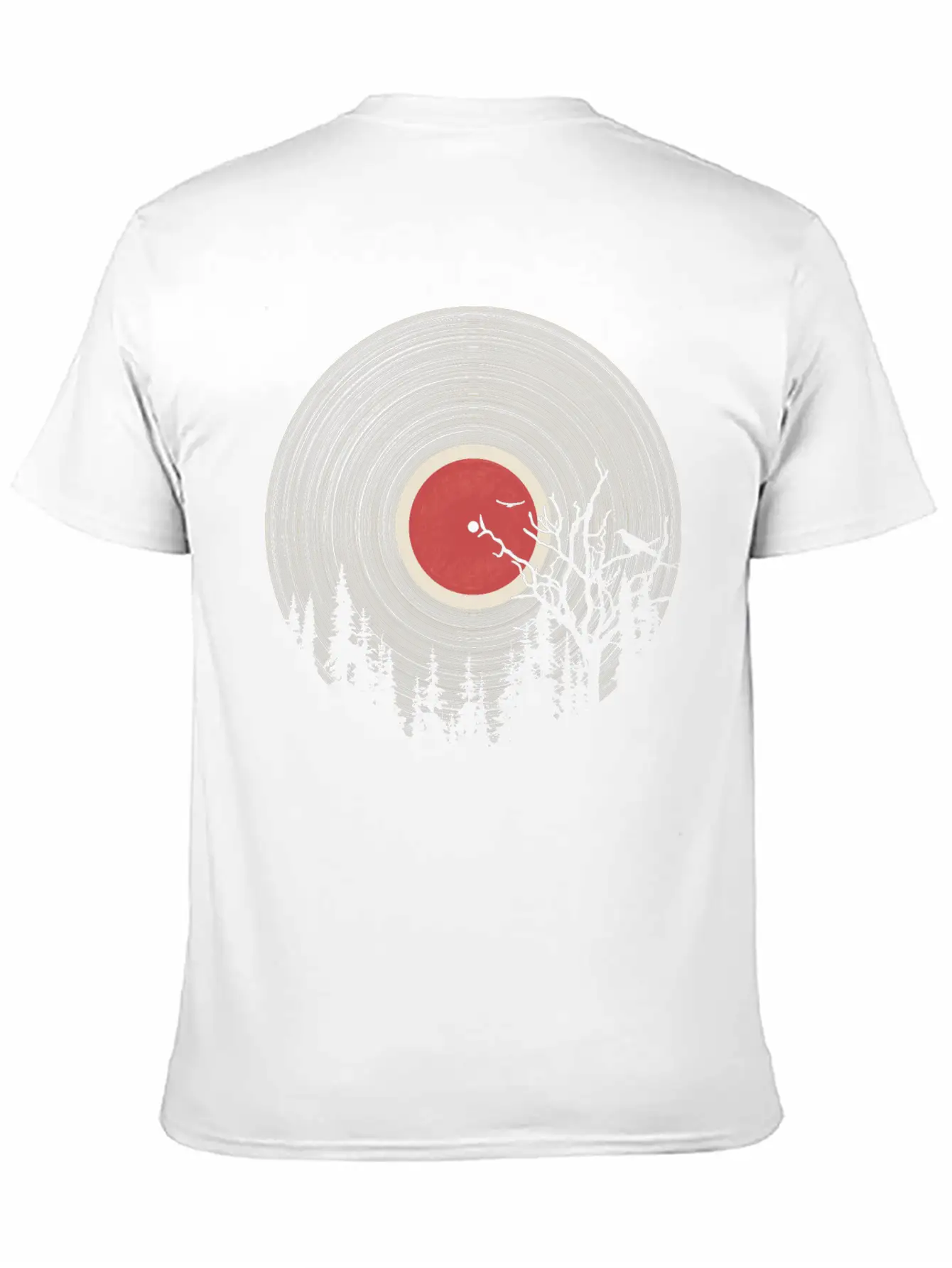 Forest Vinyl Breathable Soft Cotton T-Shirt – Timeless Casual Look