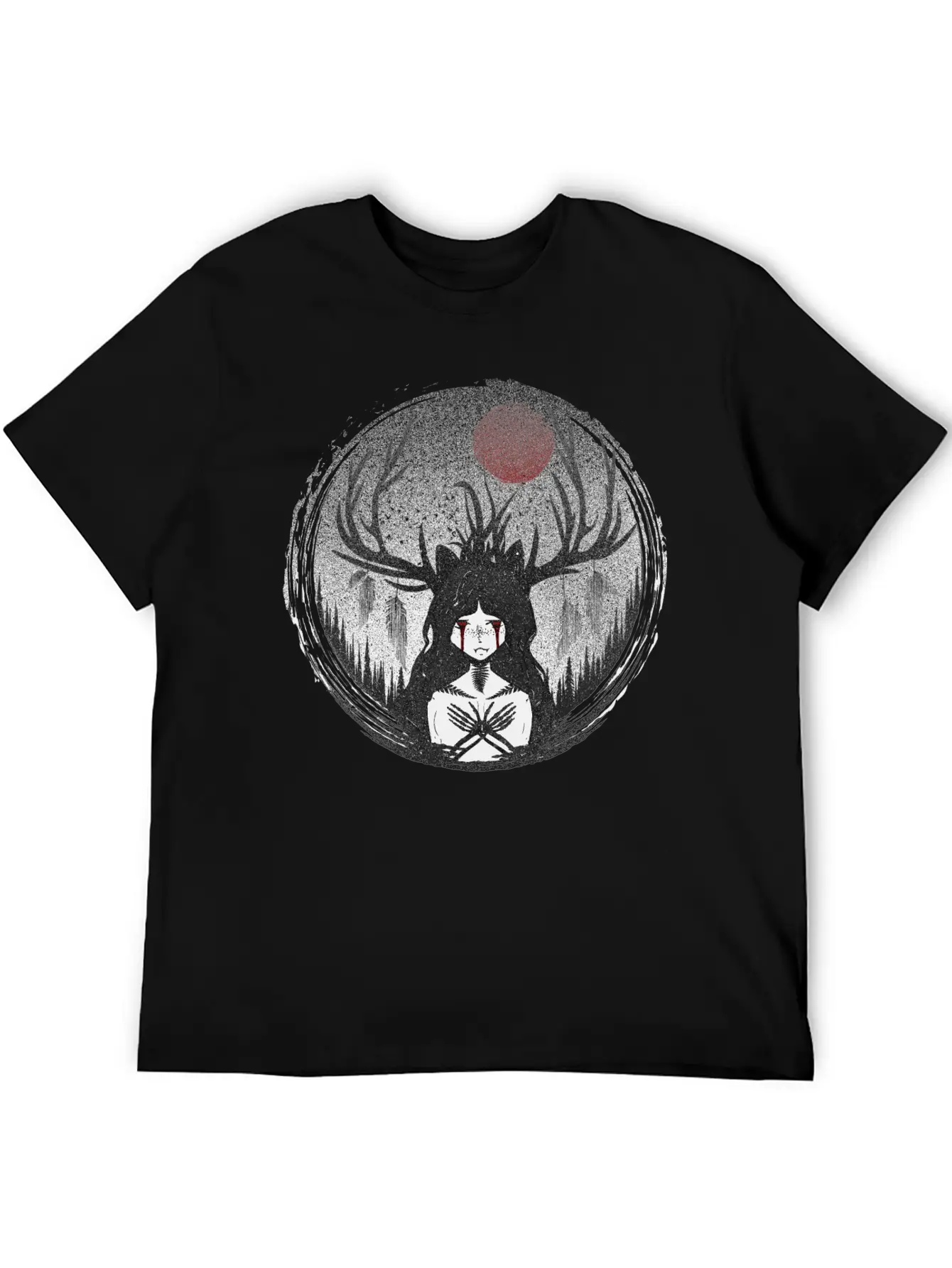 Forest Witch Stylish Everyday T-Shirt – Unisex Basic Cotton Tee