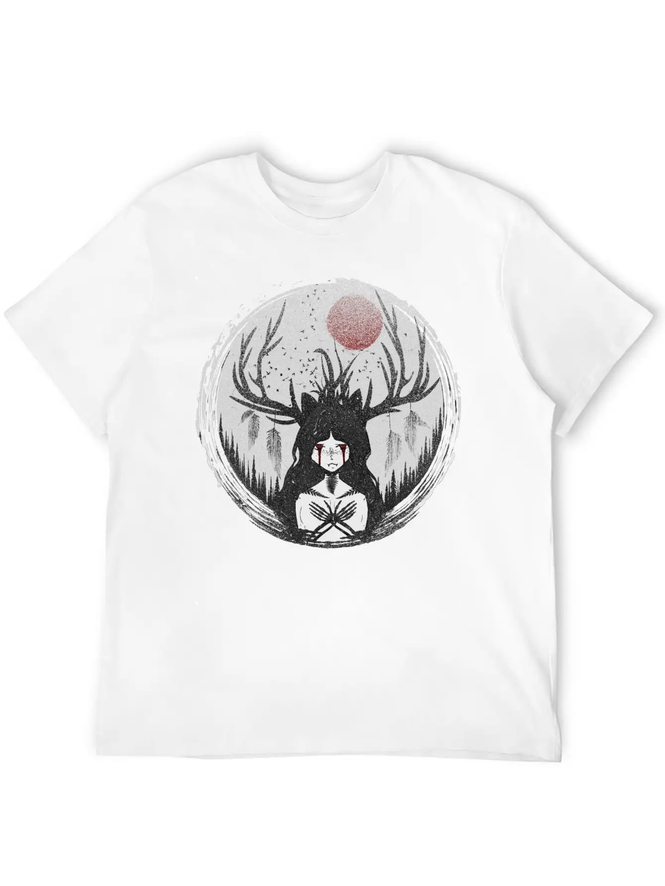Forest Witch Stylish Everyday T-Shirt – Unisex Basic Cotton Tee