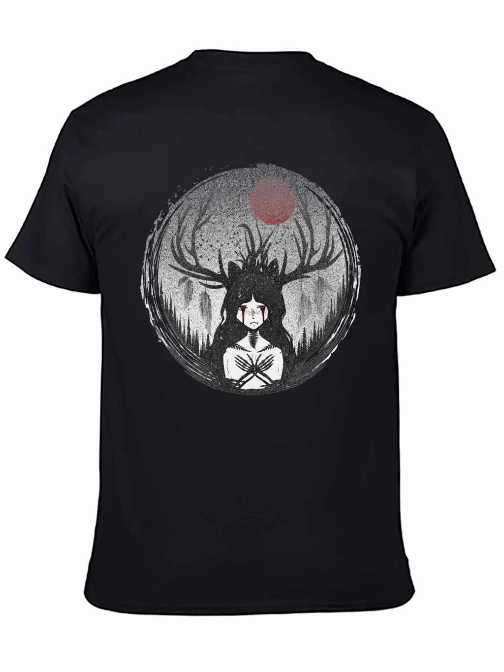 Forest Witch Stylish Everyday T-Shirt – Unisex Basic Cotton Tee