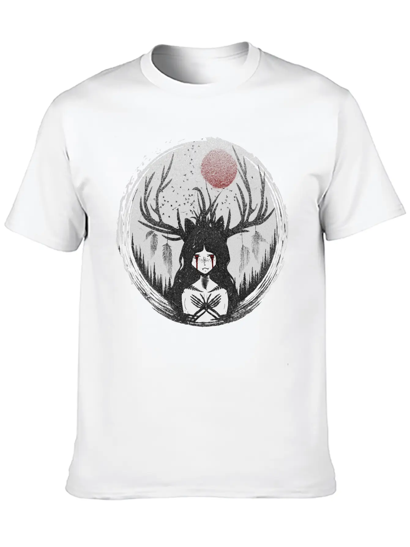 Forest Witch Stylish Everyday T-Shirt – Unisex Basic Cotton Tee