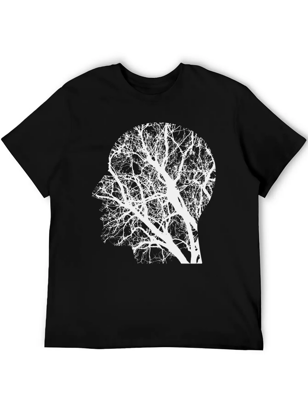 Forest Woods Woodland Wald Tree Baumstamm162 Unisex Casual T-Shirt – Clean Design For Daily Comfort