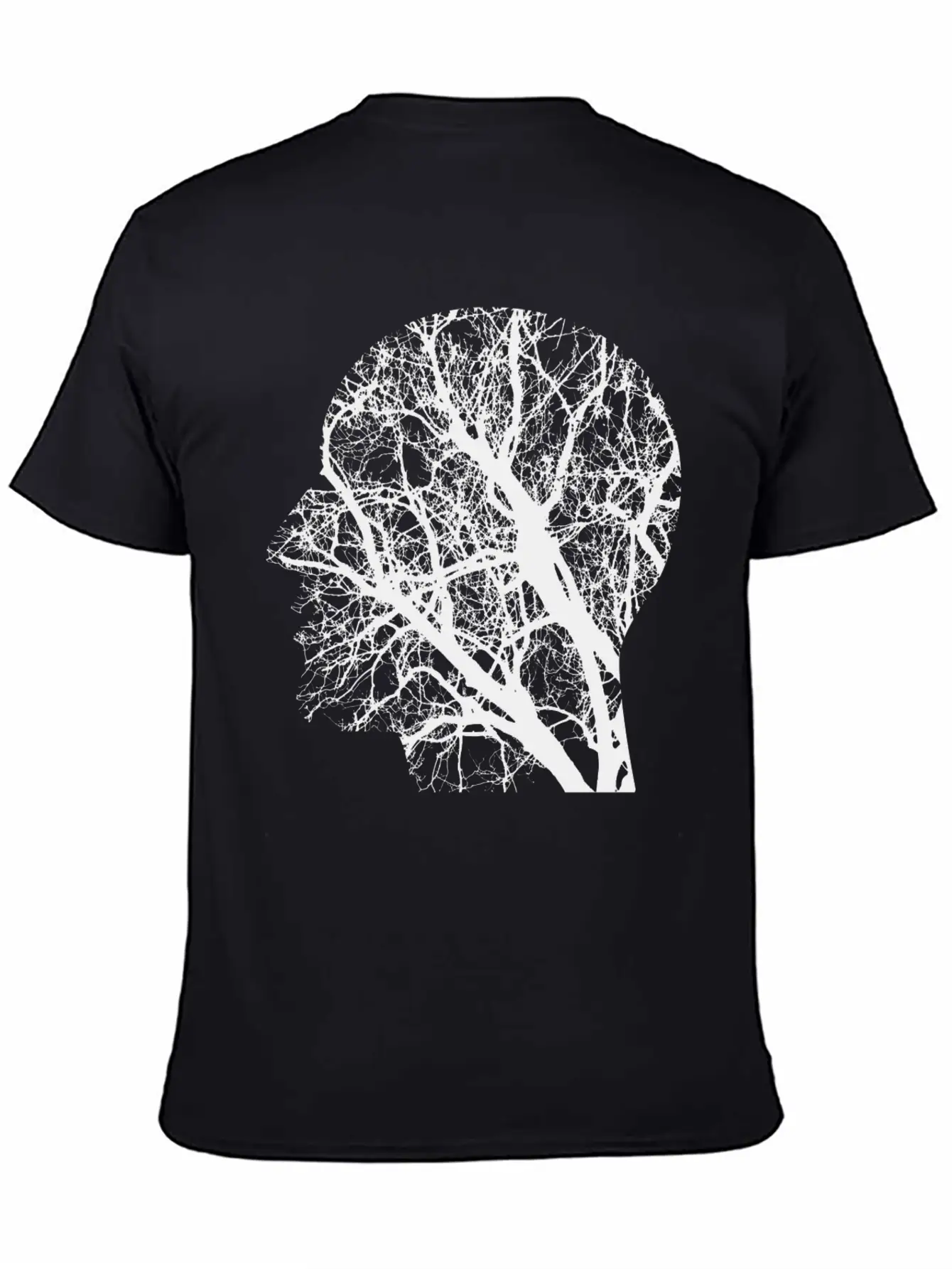 Forest Woods Woodland Wald Tree Baumstamm162 Unisex Casual T-Shirt – Clean Design For Daily Comfort