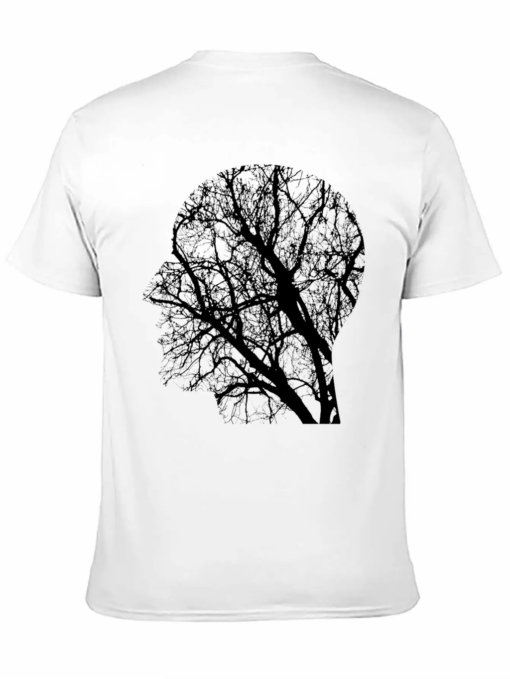 Forest Woods Woodland Wald Tree Baumstamm162 Unisex Casual T-Shirt – Clean Design For Daily Comfort