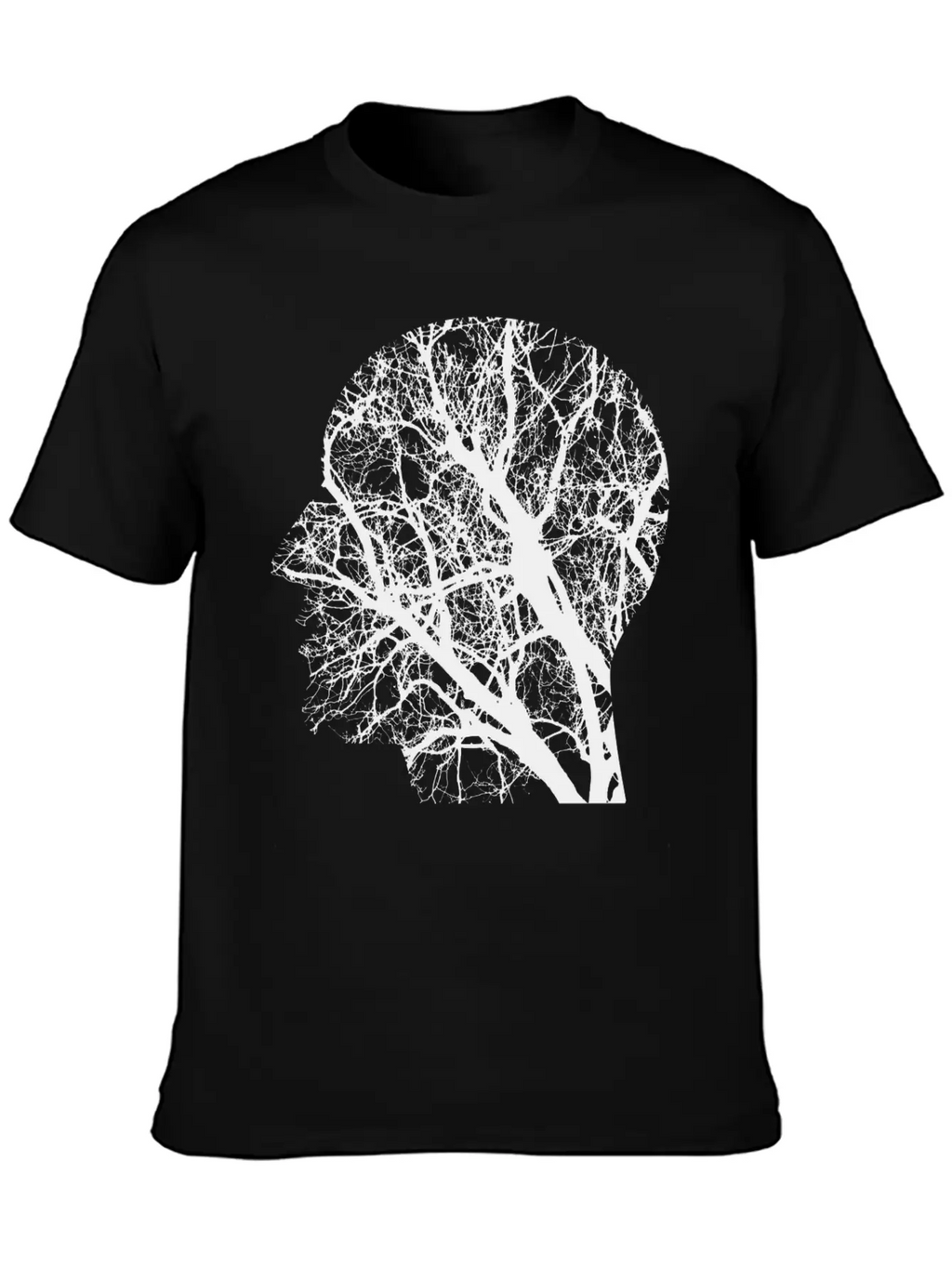 Forest Woods Woodland Wald Tree Baumstamm162 Unisex Casual T-Shirt – Clean Design For Daily Comfort