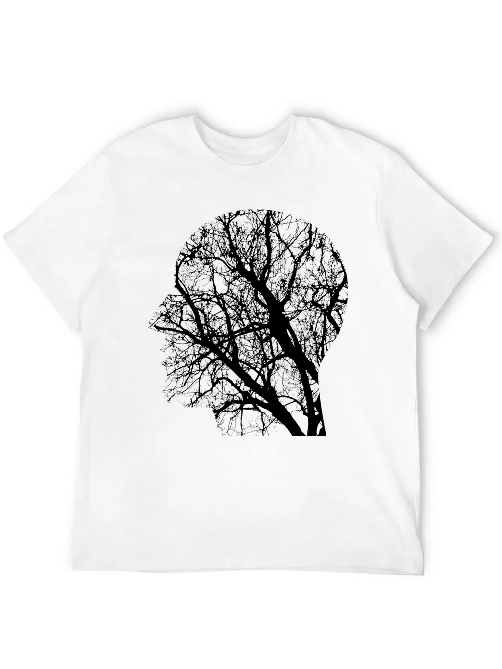 Forest Woods Woodland Wald Tree Baumstamm162 Unisex Casual T-Shirt – Clean Design For Daily Comfort