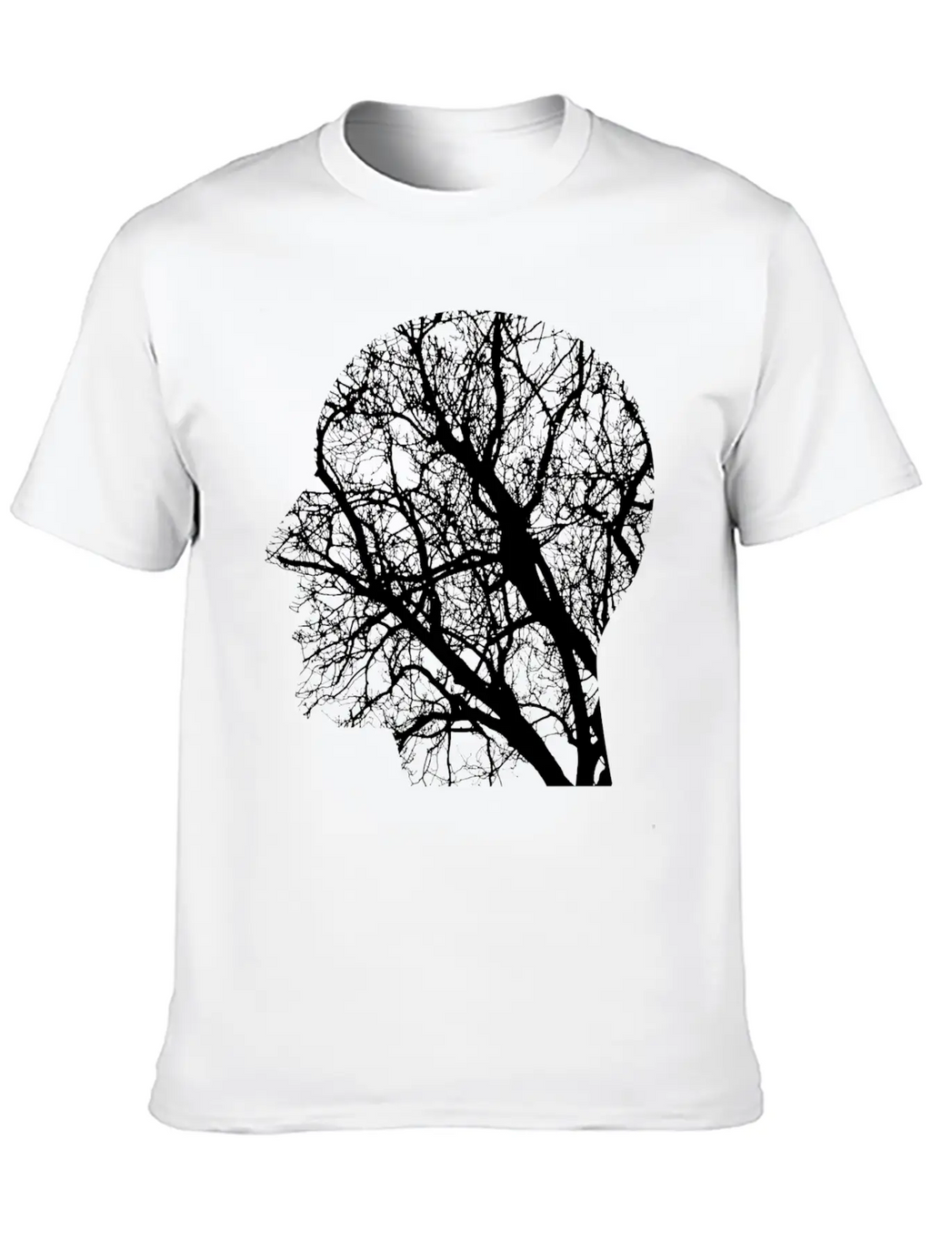 Forest Woods Woodland Wald Tree Baumstamm162 Unisex Casual T-Shirt – Clean Design For Daily Comfort