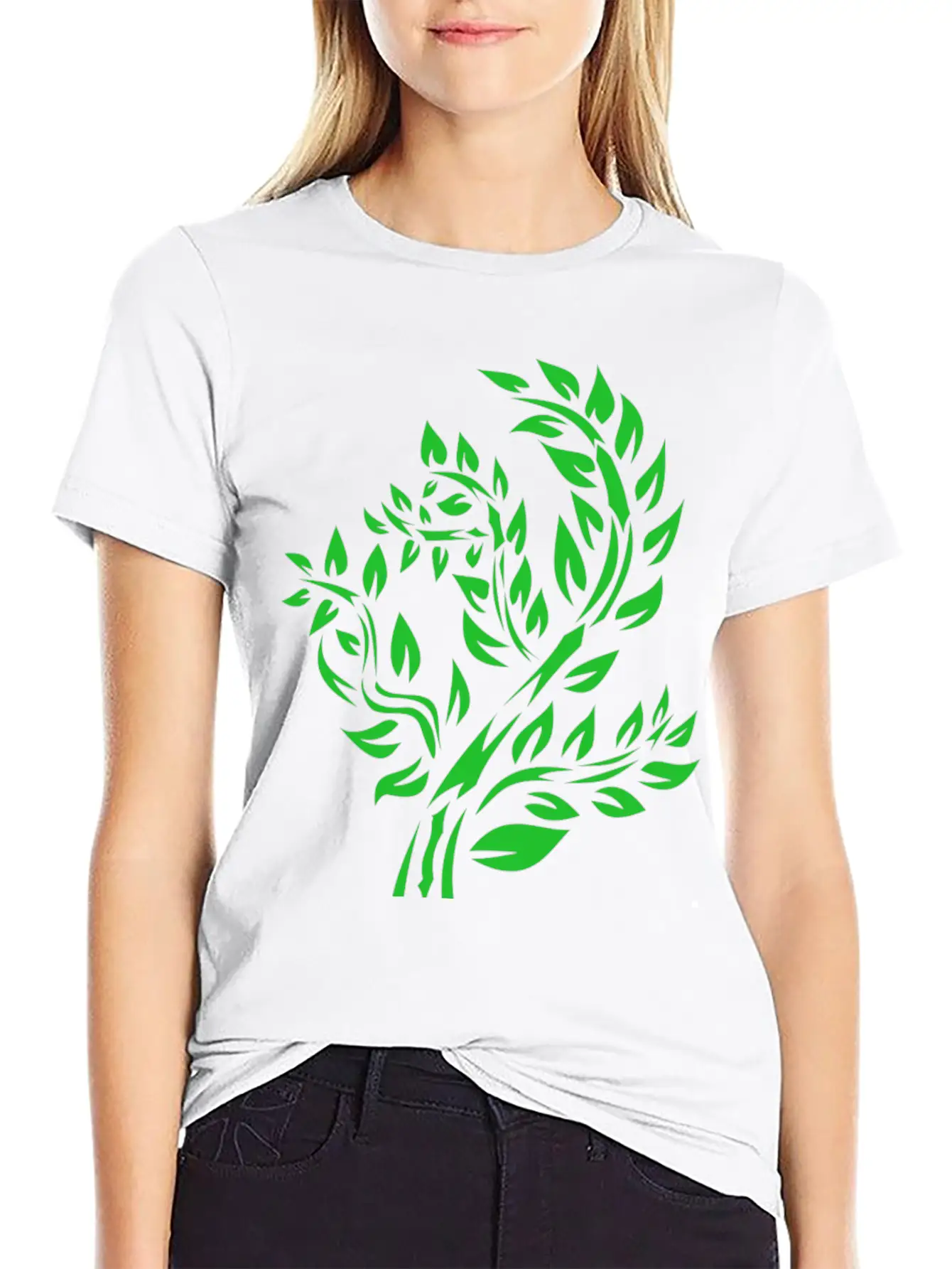Forest Woods Woodland Wald Tree Baumstamm163 Unisex Casual T-Shirt – Clean Design For Daily Comfort