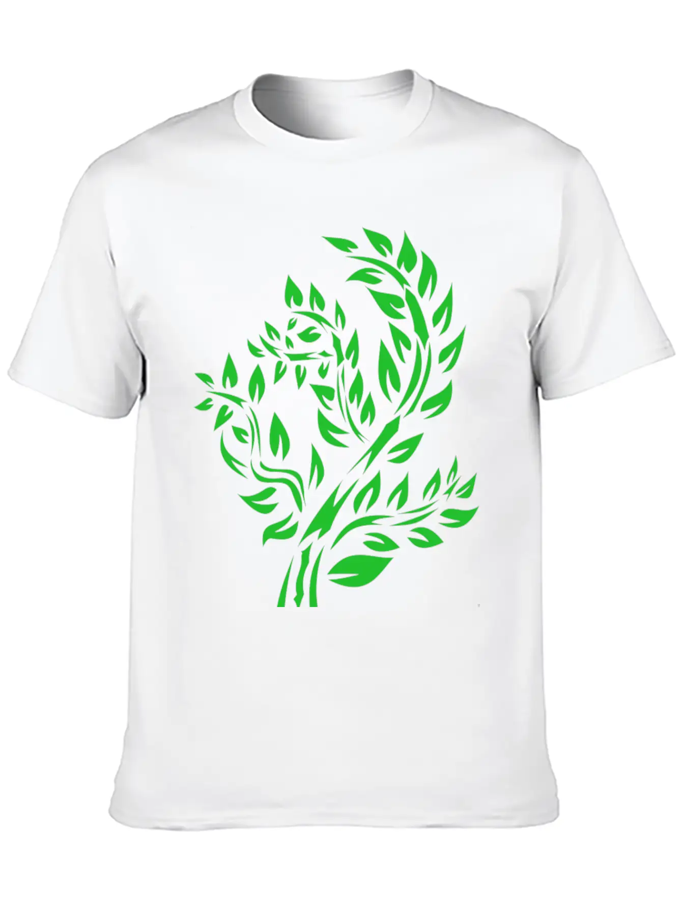 Forest Woods Woodland Wald Tree Baumstamm163 Unisex Casual T-Shirt – Clean Design For Daily Comfort