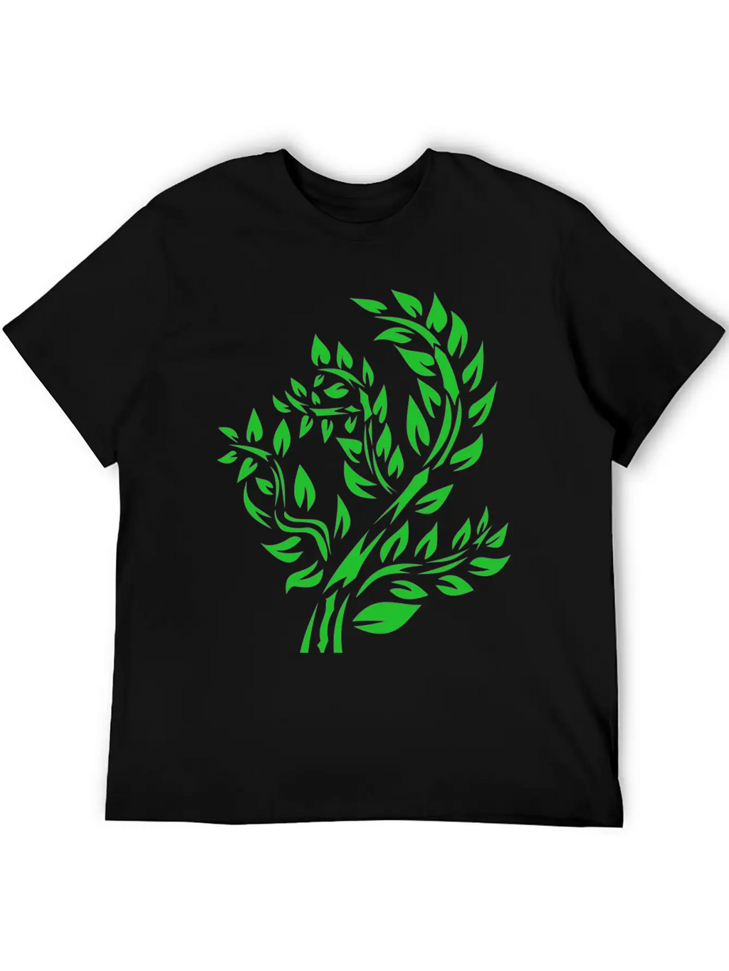 Forest Woods Woodland Wald Tree Baumstamm163 Unisex Casual T-Shirt – Clean Design For Daily Comfort