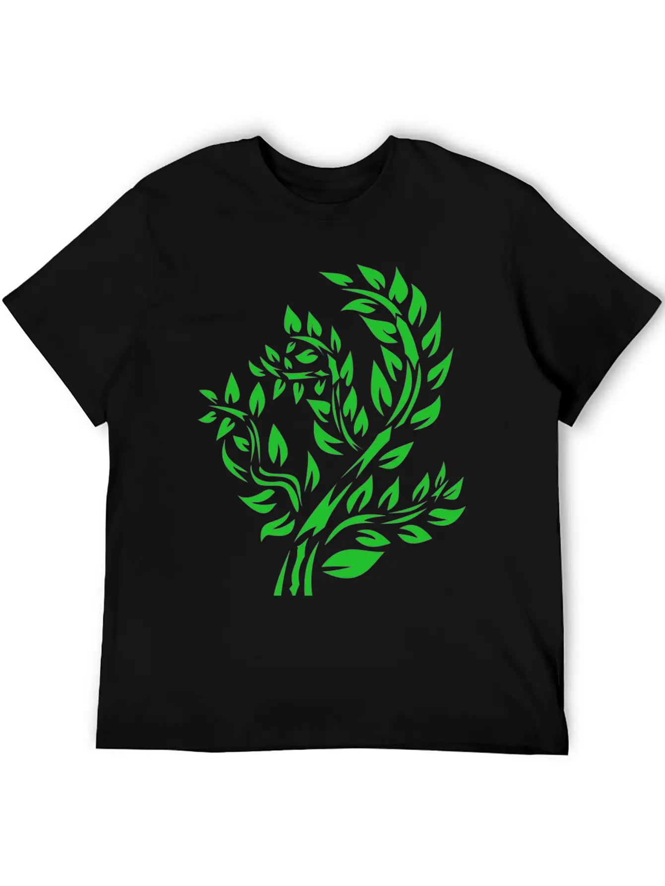 Forest Woods Woodland Wald Tree Baumstamm163 Unisex Casual T-Shirt – Clean Design For Daily Comfort