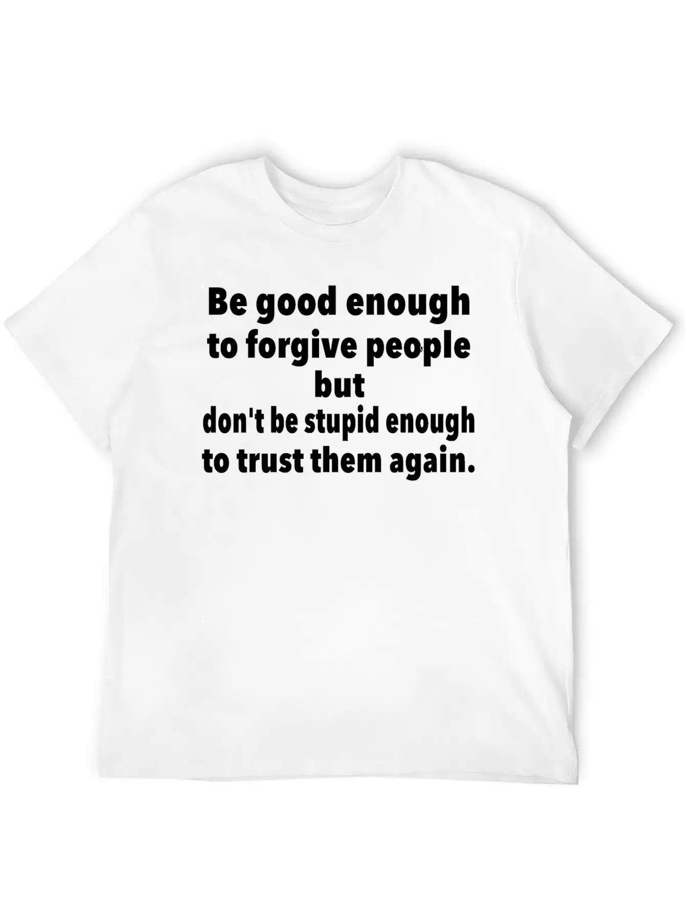 Forgive Casual Graphic T-Shirt – Simple And Comfortable Daily Wear