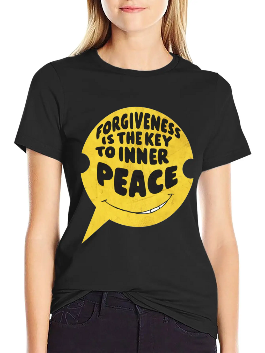 Forgiveness Is The Key To Inner Peace Unisex Casual T-Shirt – Clean Design For Daily Comfort
