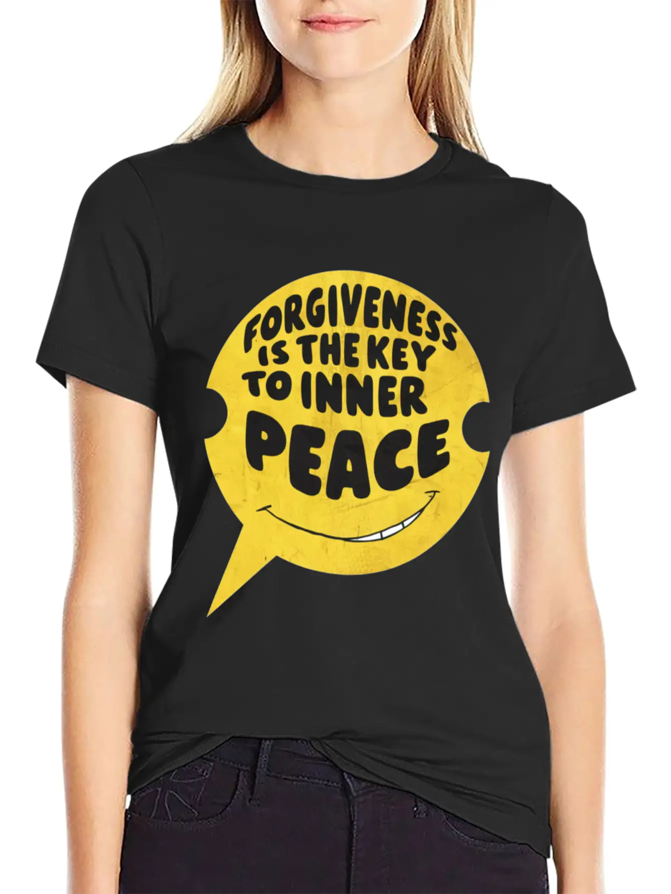 Forgiveness Is The Key To Inner Peace Unisex Casual T-Shirt – Clean Design For Daily Comfort