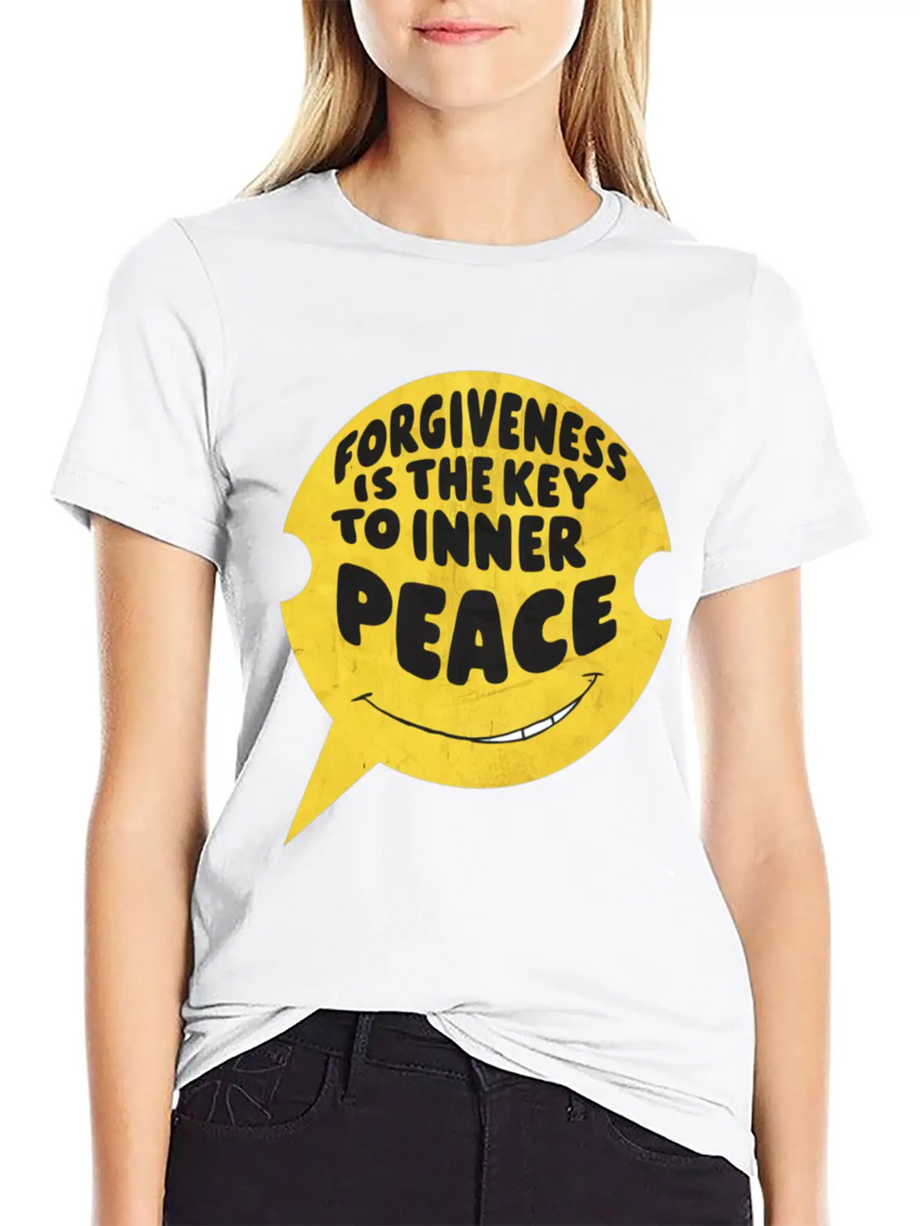 Forgiveness Is The Key To Inner Peace Unisex Casual T-Shirt – Clean Design For Daily Comfort