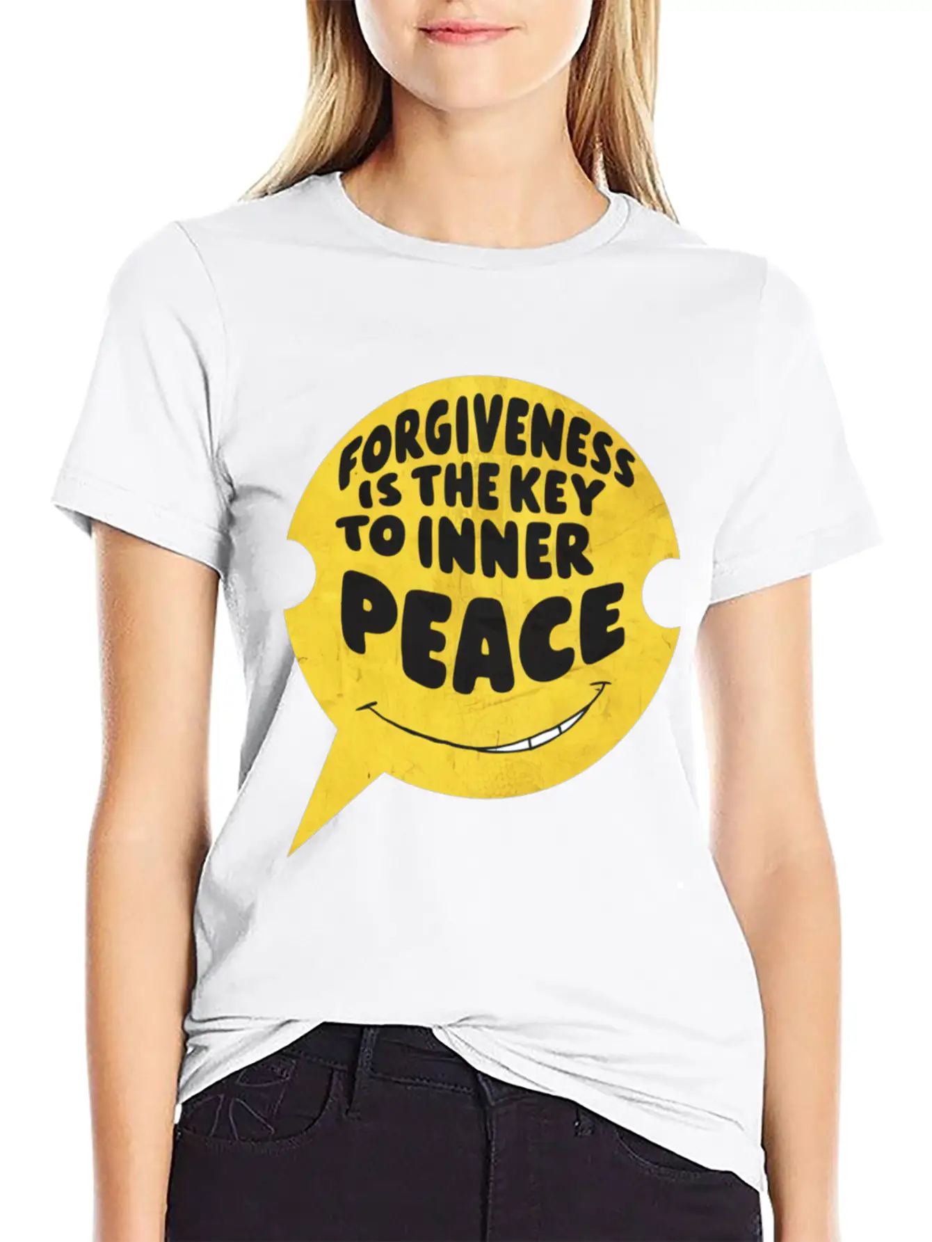 Forgiveness Is The Key To Inner Peace Unisex Casual T-Shirt – Clean Design For Daily Comfort