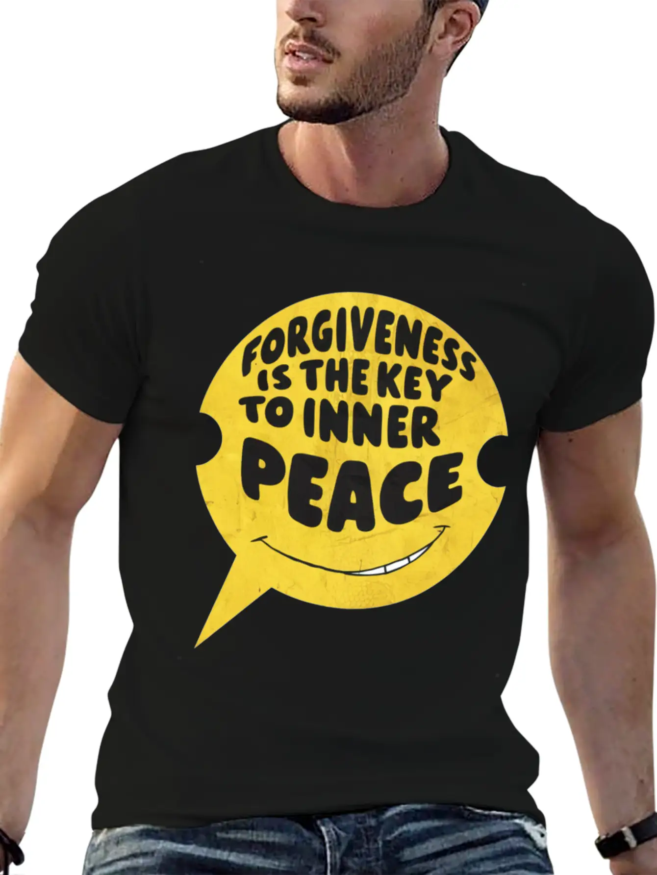 Forgiveness Is The Key To Inner Peace Unisex Casual T-Shirt – Clean Design For Daily Comfort
