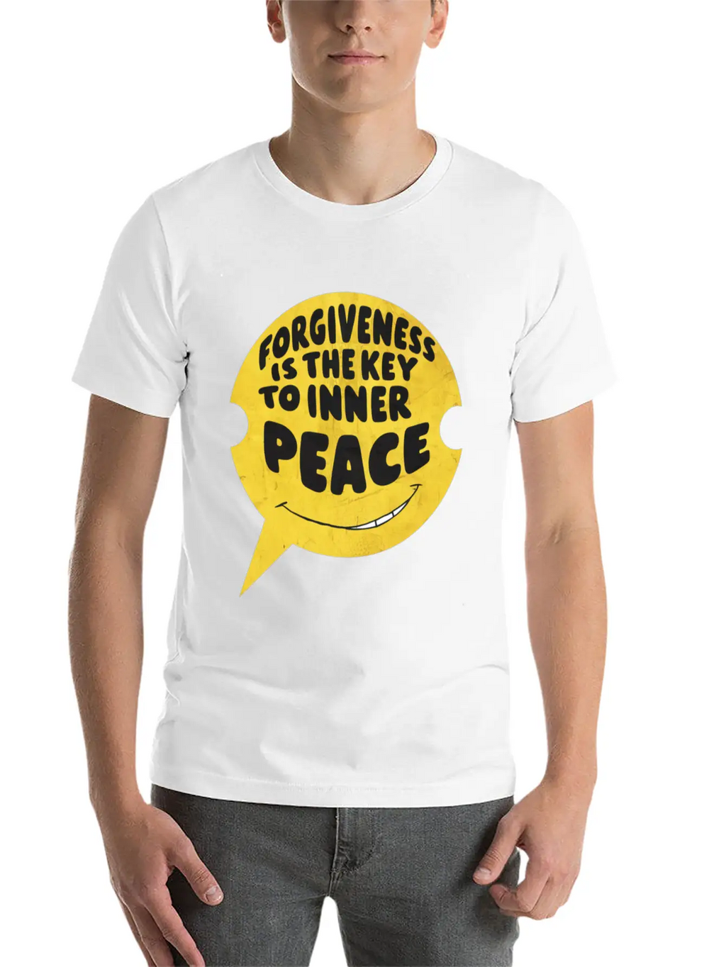 Forgiveness Is The Key To Inner Peace Unisex Casual T-Shirt – Clean Design For Daily Comfort