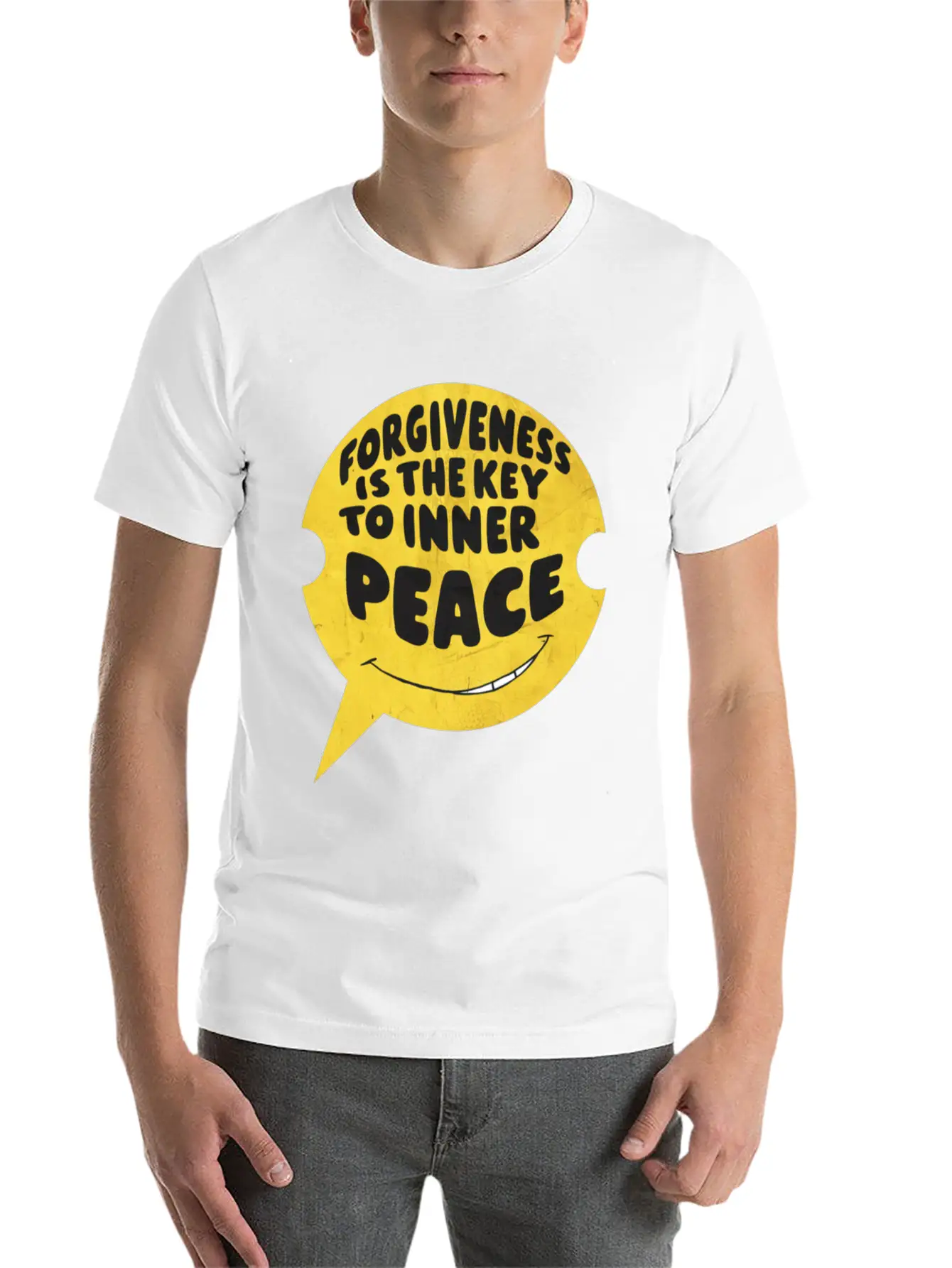 Forgiveness Is The Key To Inner Peace Unisex Casual T-Shirt – Clean Design For Daily Comfort