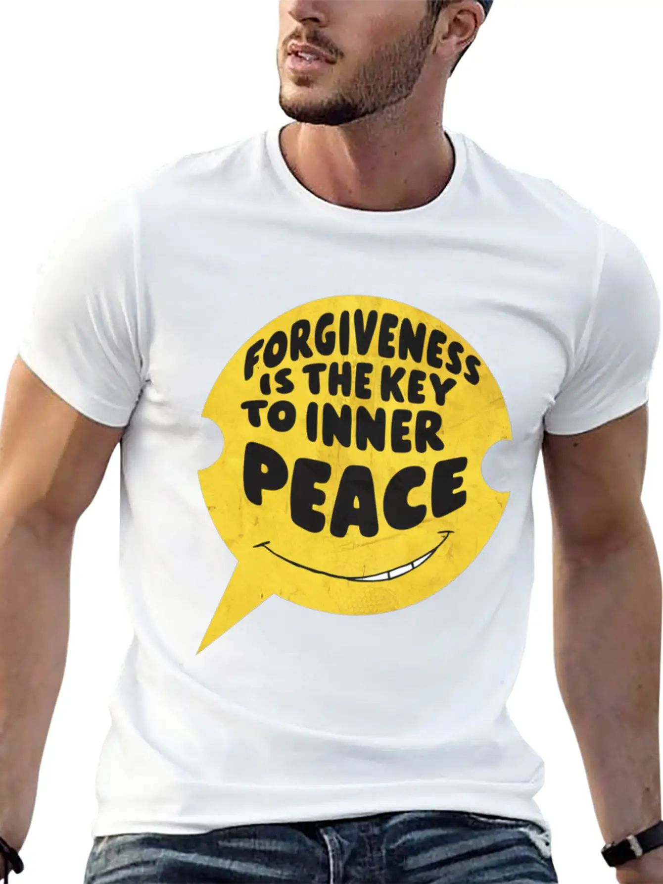 Forgiveness Is The Key To Inner Peace Unisex Casual T-Shirt – Clean Design For Daily Comfort