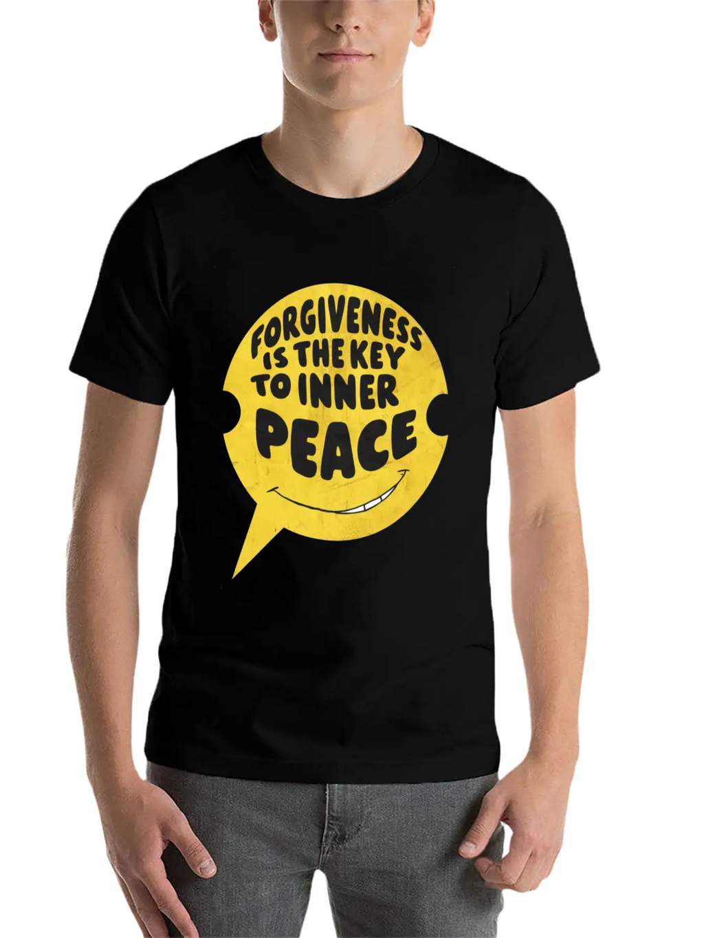 Forgiveness Is The Key To Inner Peace Unisex Casual T-Shirt – Clean Design For Daily Comfort