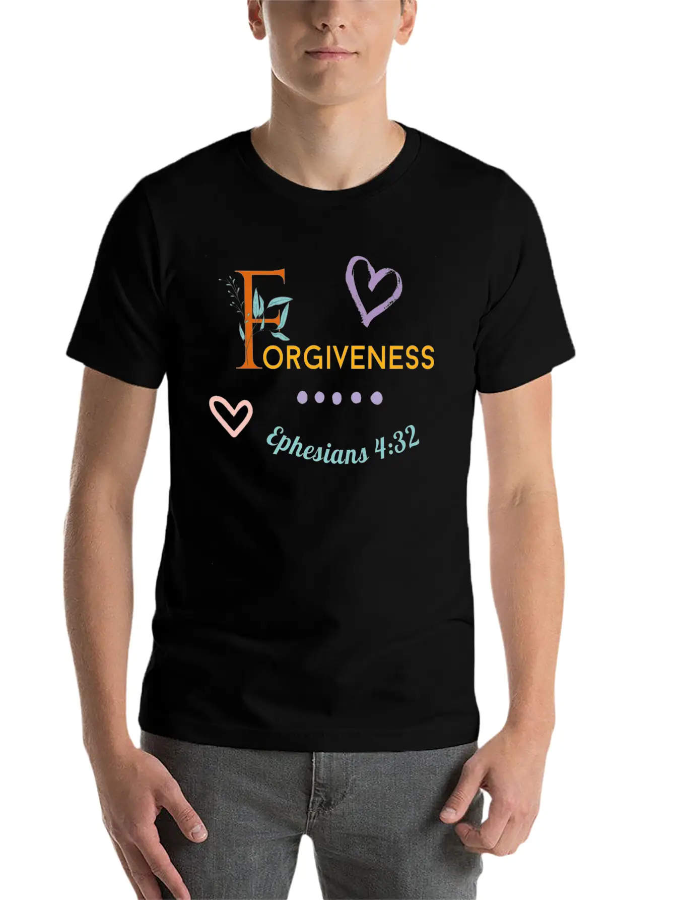 Forgiveness Unisex Casual T-Shirt – Clean Design For Daily Comfort
