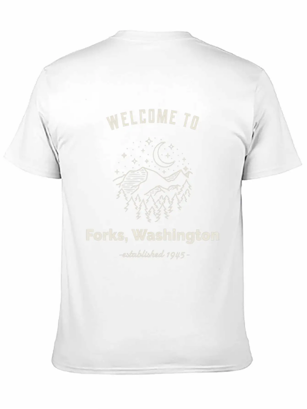 Forks Washington City Of Forks Washington Forks Na Breathable Soft Cotton T-Shirt – Timeless Casual Look