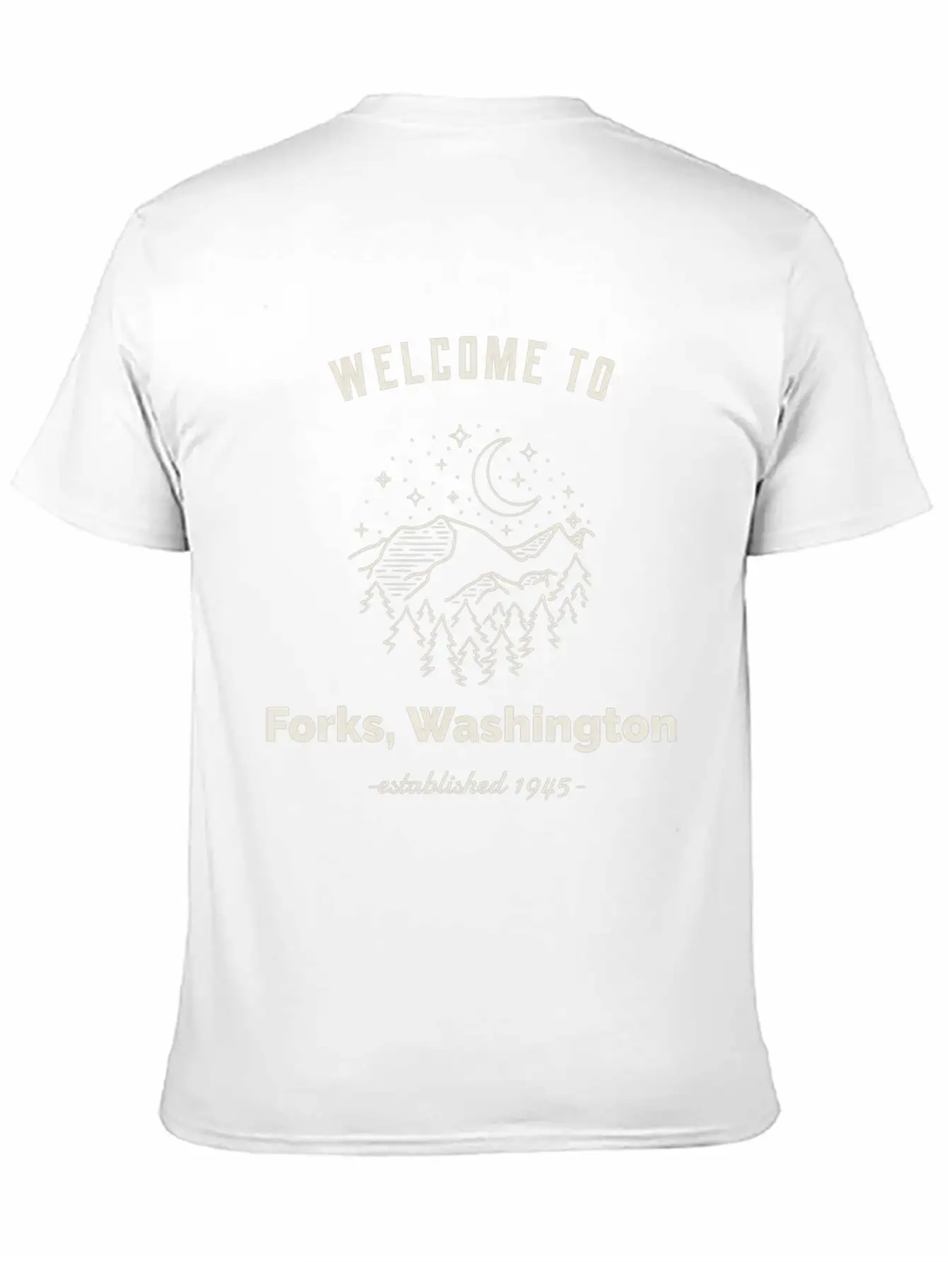 Forks Washington City Of Forks Washington Forks Na Breathable Soft Cotton T-Shirt – Timeless Casual Look