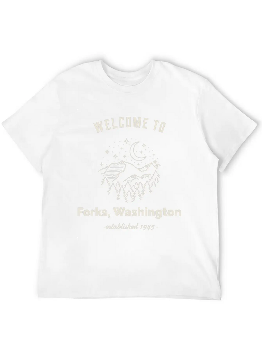 Forks Washington City Of Forks Washington Forks Na Breathable Soft Cotton T-Shirt – Timeless Casual Look
