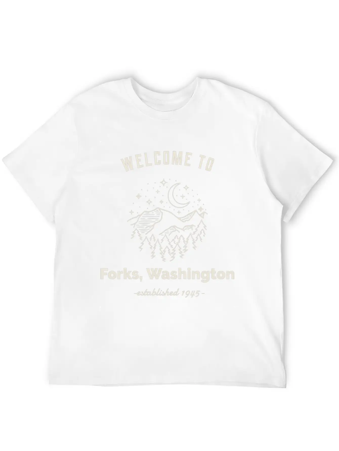 Forks Washington City Of Forks Washington Forks Na Breathable Soft Cotton T-Shirt – Timeless Casual Look