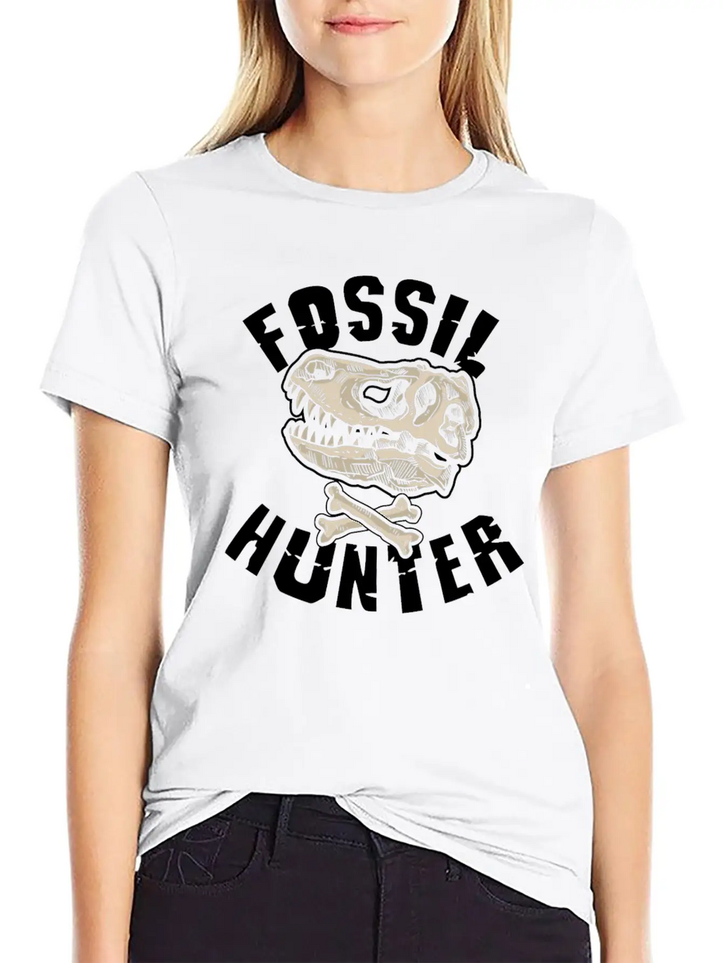 Fossil Hunter Geology Unisex Short Sleeve Soft Cotton T-Shirt – Casual Everyday Wear