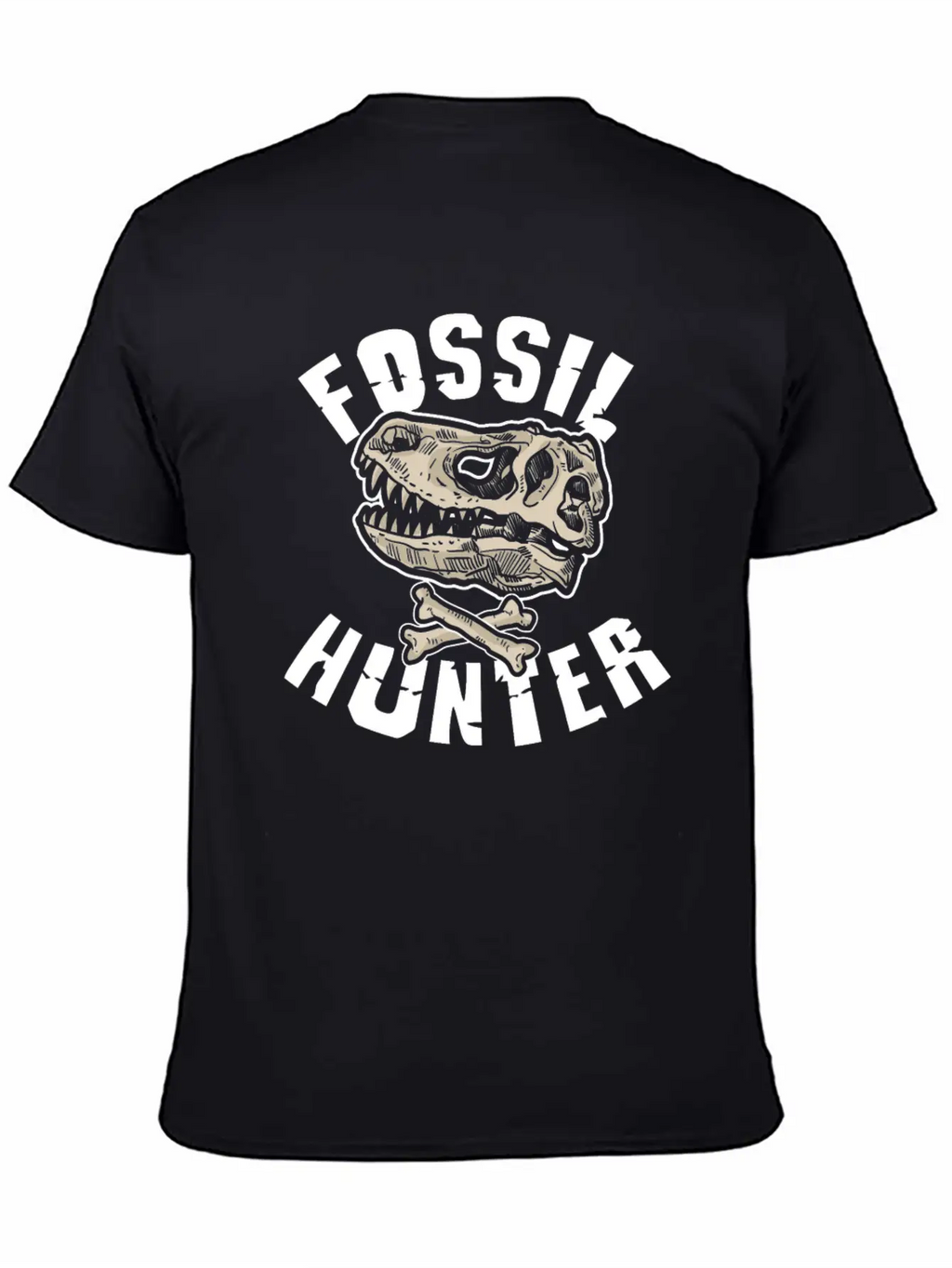 Fossil Hunter Geology Unisex Short Sleeve Soft Cotton T-Shirt – Casual Everyday Wear
