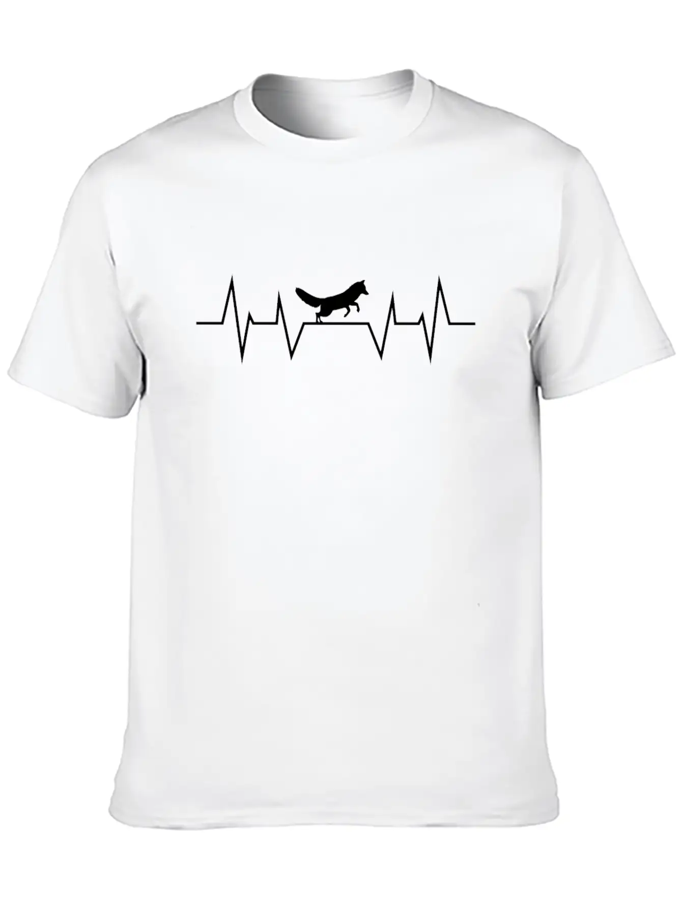 Fox Breathable Soft Cotton T-Shirt – Timeless Casual Look