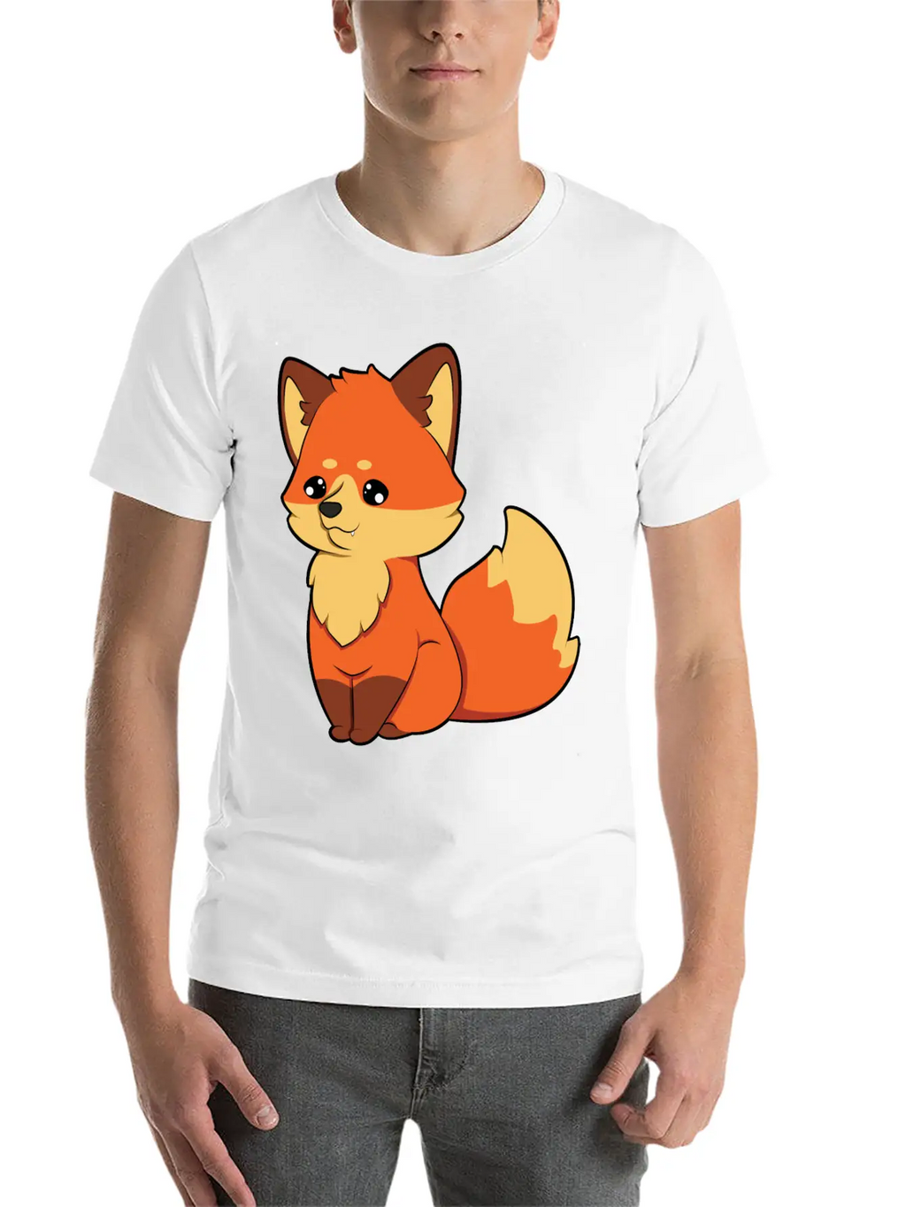 Fox Classic Fit Graphic Tee For Daily Comfort – Unisex Cotton Shirt