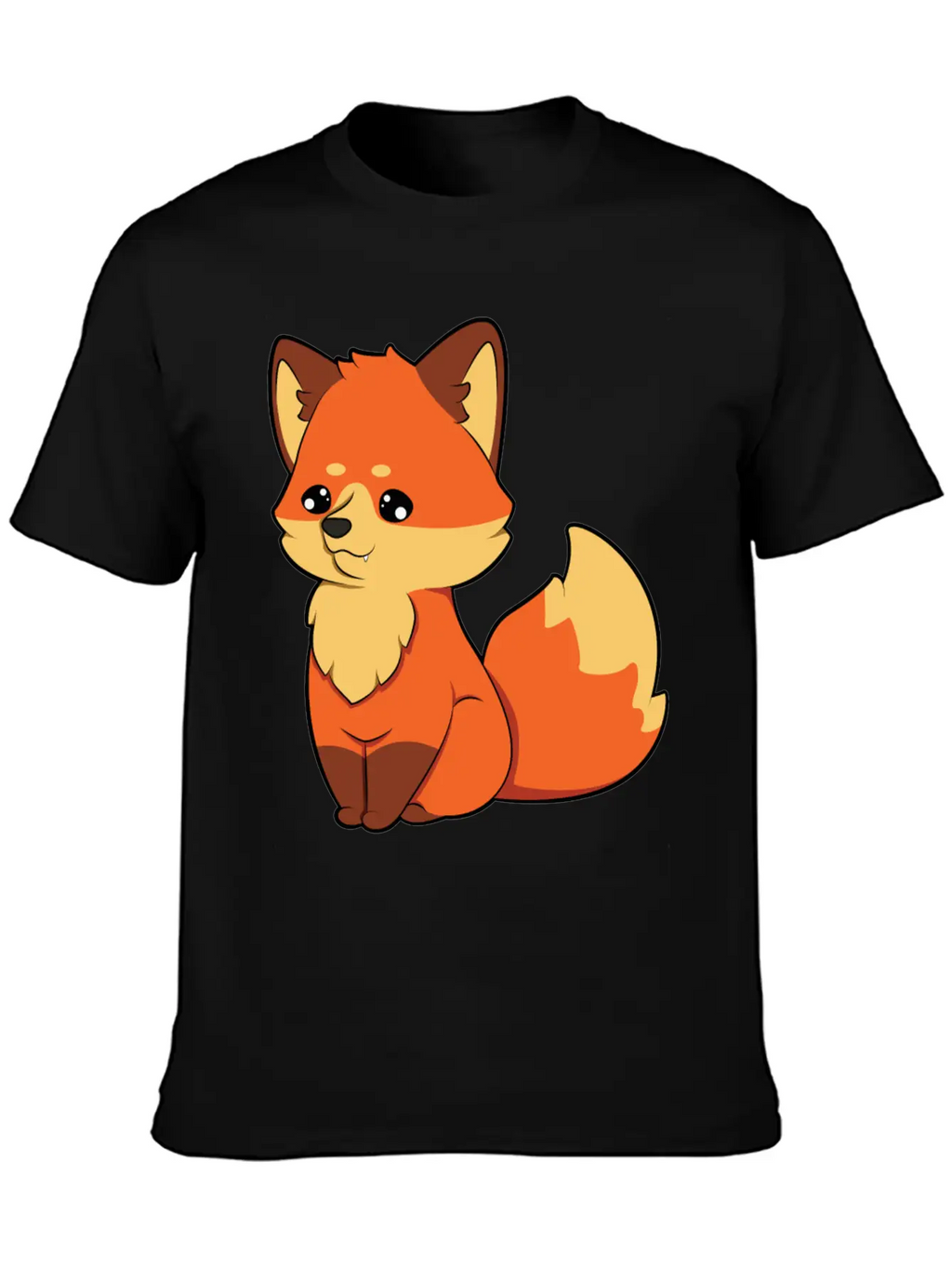 Fox Classic Fit Graphic Tee For Daily Comfort – Unisex Cotton Shirt