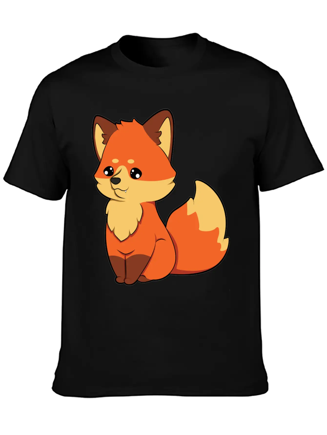 Fox Classic Fit Graphic Tee For Daily Comfort – Unisex Cotton Shirt