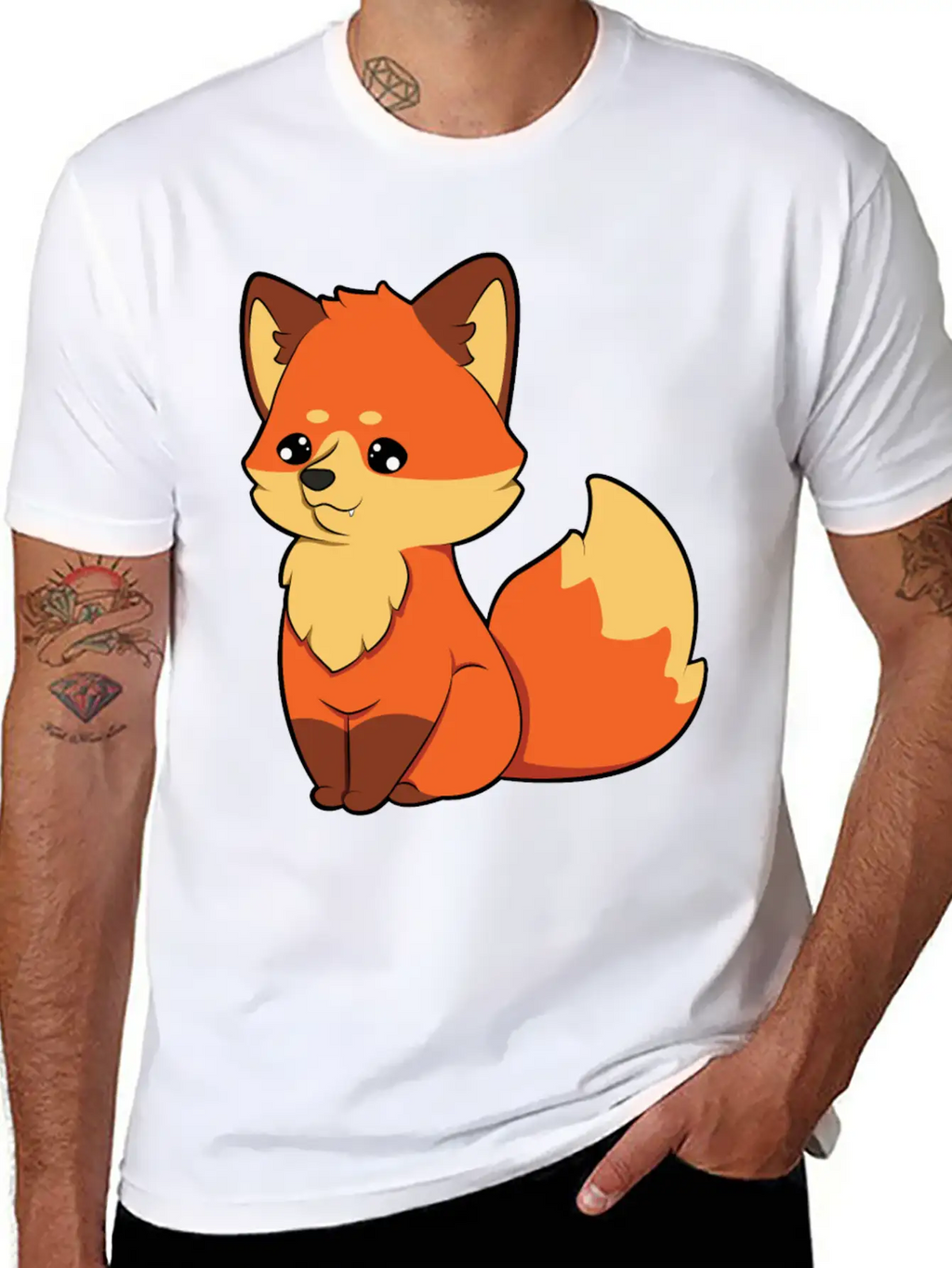 Fox Classic Fit Graphic Tee For Daily Comfort – Unisex Cotton Shirt