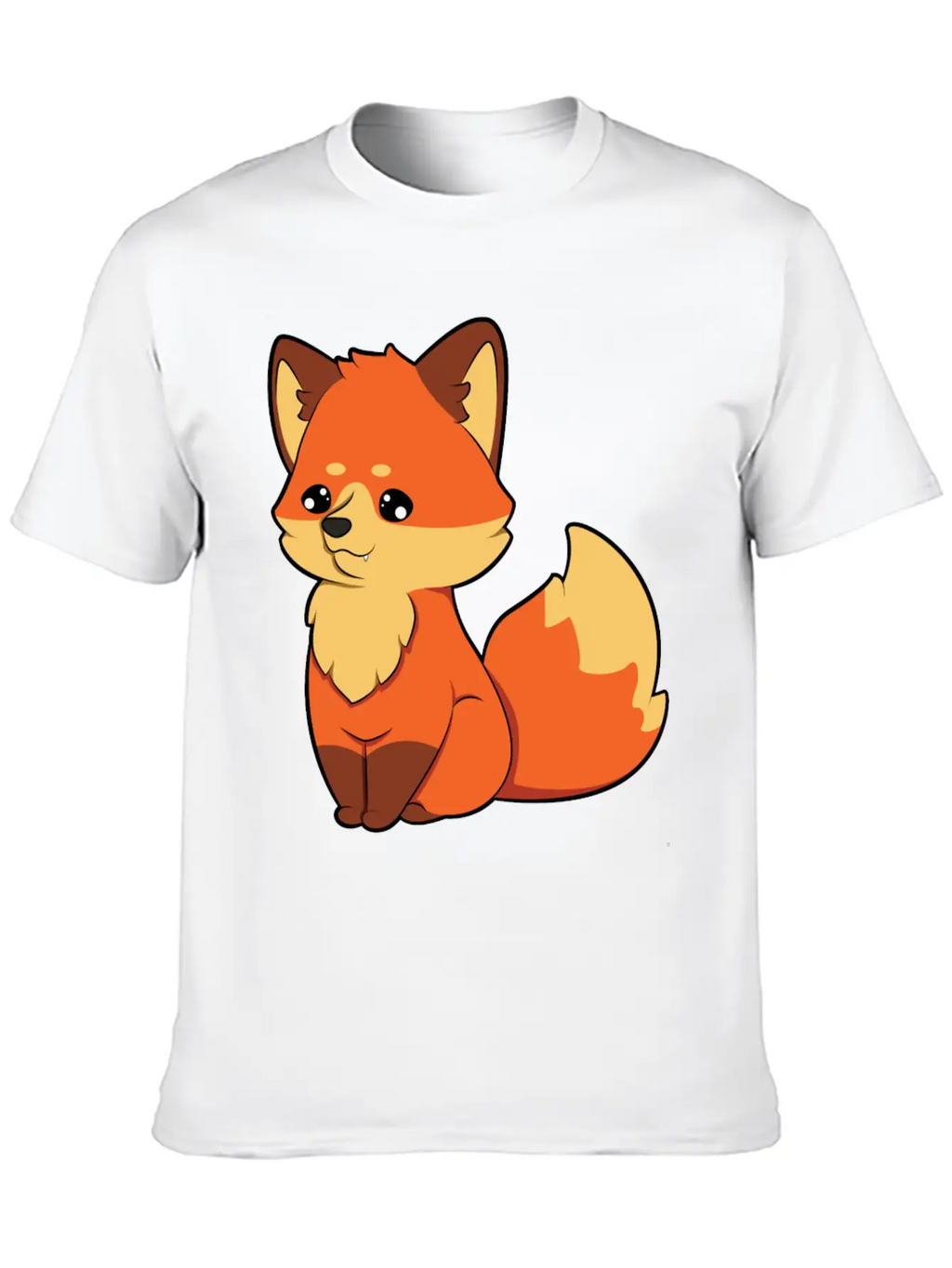 Fox Classic Fit Graphic Tee For Daily Comfort – Unisex Cotton Shirt