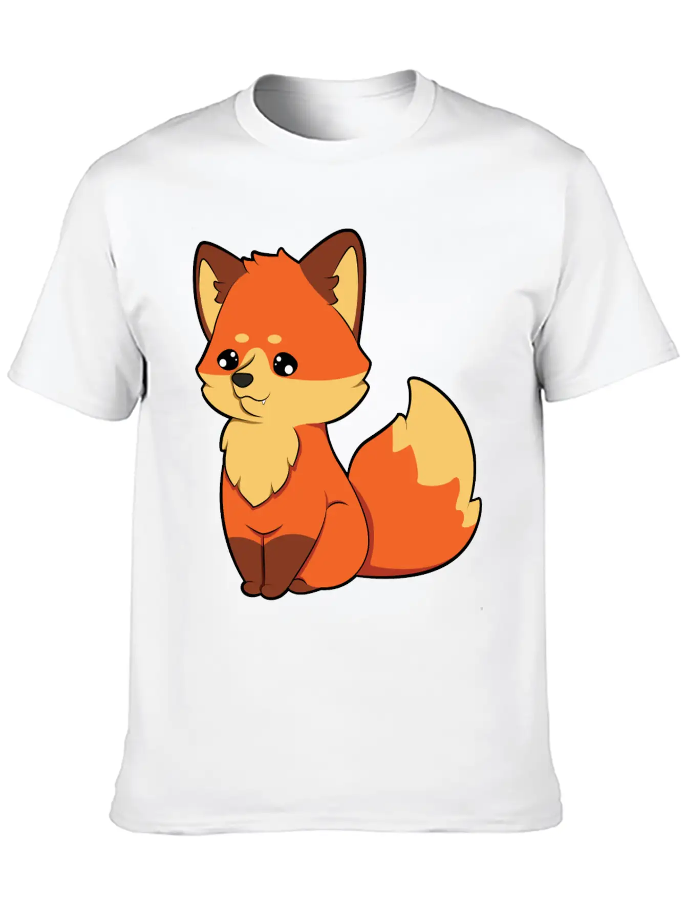 Fox Classic Fit Graphic Tee For Daily Comfort – Unisex Cotton Shirt
