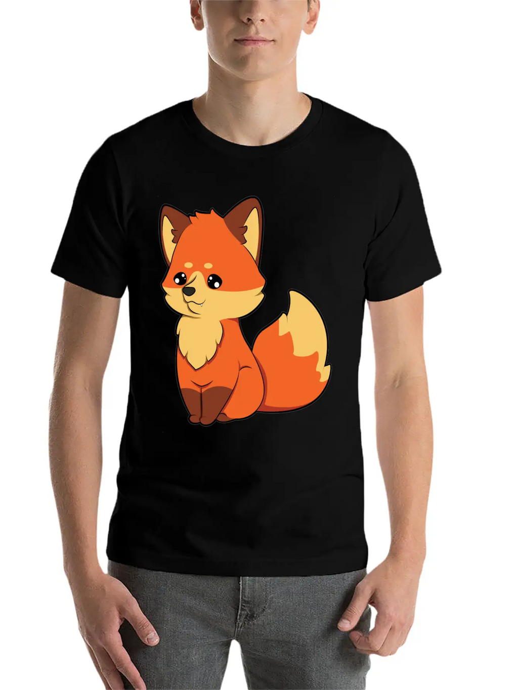 Fox Classic Fit Graphic Tee For Daily Comfort – Unisex Cotton Shirt